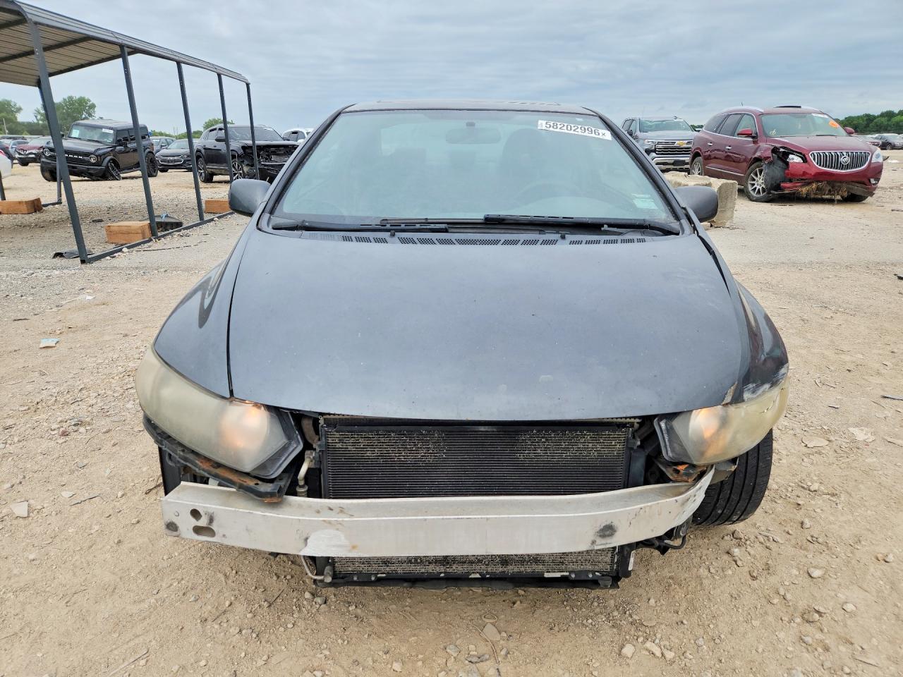 2010 Honda Civic Ex Gray vin: 2HGFG1B85AH535189