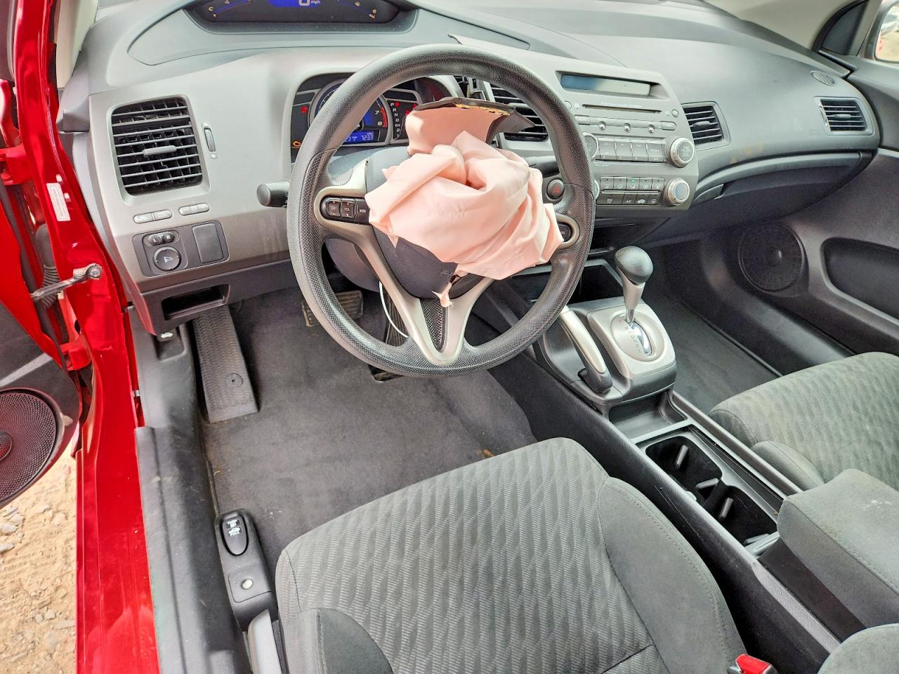 2011 Honda Civic Ex Red vin: 2HGFG1B85BH501383
