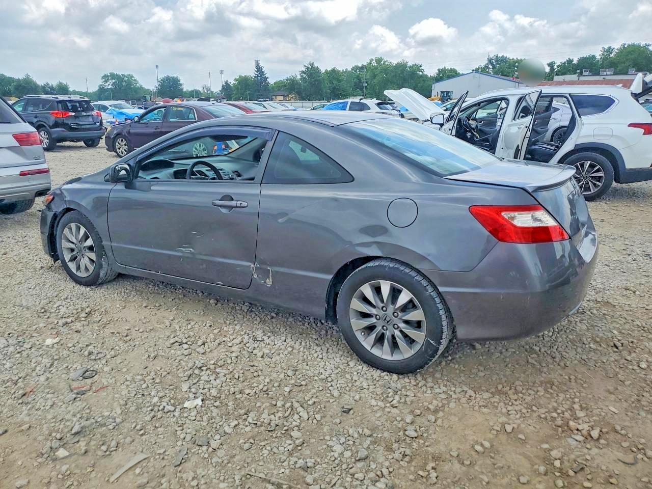 2011 Honda Civic Ex Gray vin: 2HGFG1B85BH504395