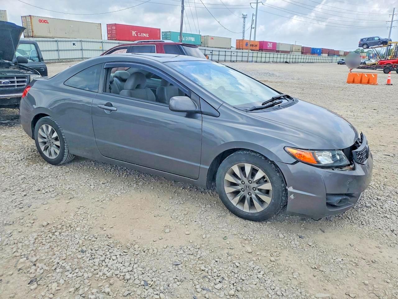2011 Honda Civic Ex Gray vin: 2HGFG1B85BH504395