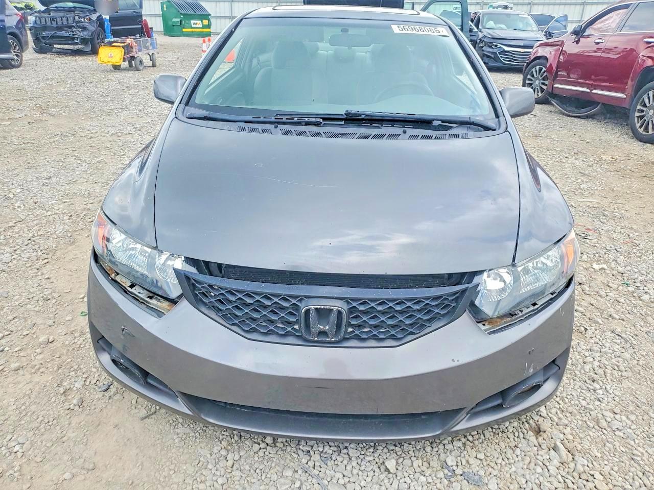 2011 Honda Civic Ex Gray vin: 2HGFG1B85BH504395
