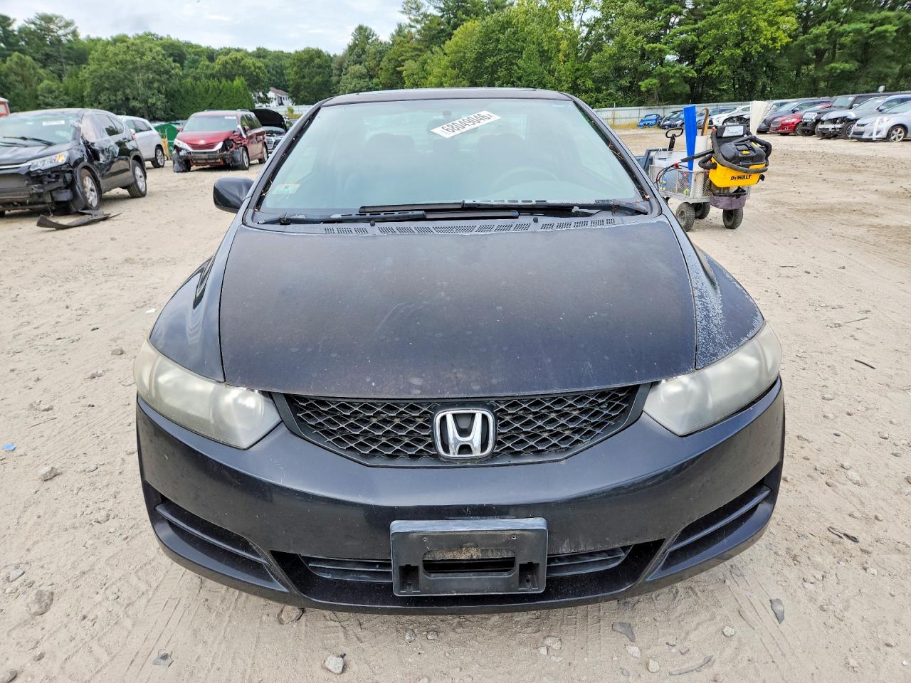 2011 Honda Civic Ex Black vin: 2HGFG1B85BH506194