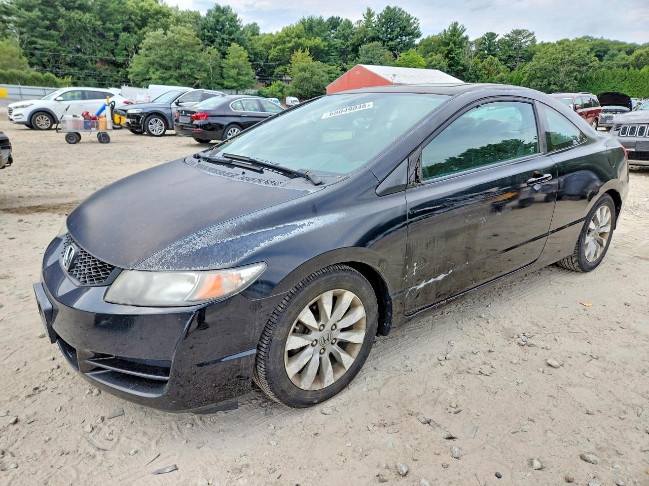 2011 Honda Civic Ex Black vin: 2HGFG1B85BH506194