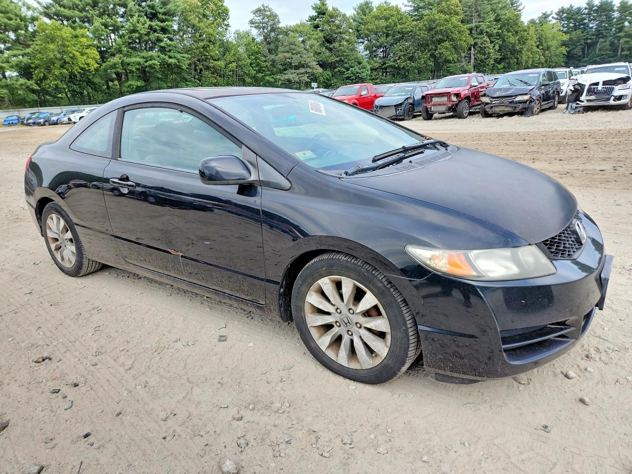 2011 Honda Civic Ex Black vin: 2HGFG1B85BH506194