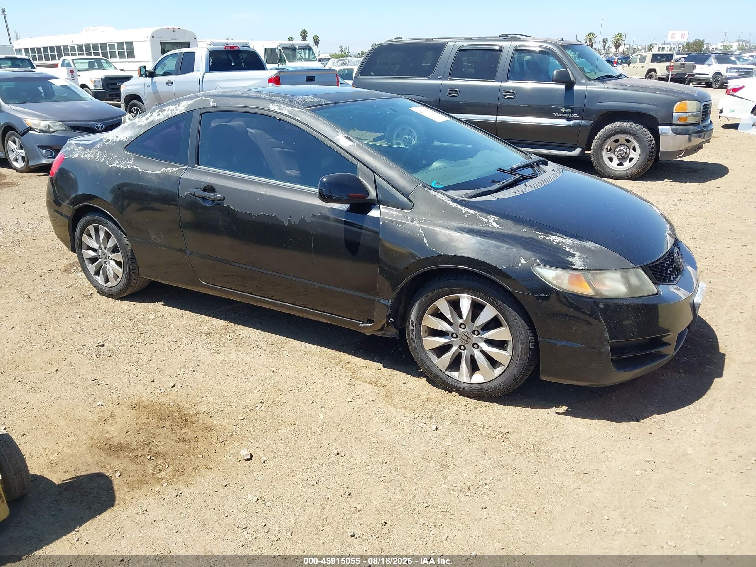 2010 Honda Civic Ex Black vin: 2HGFG1B86AH500337