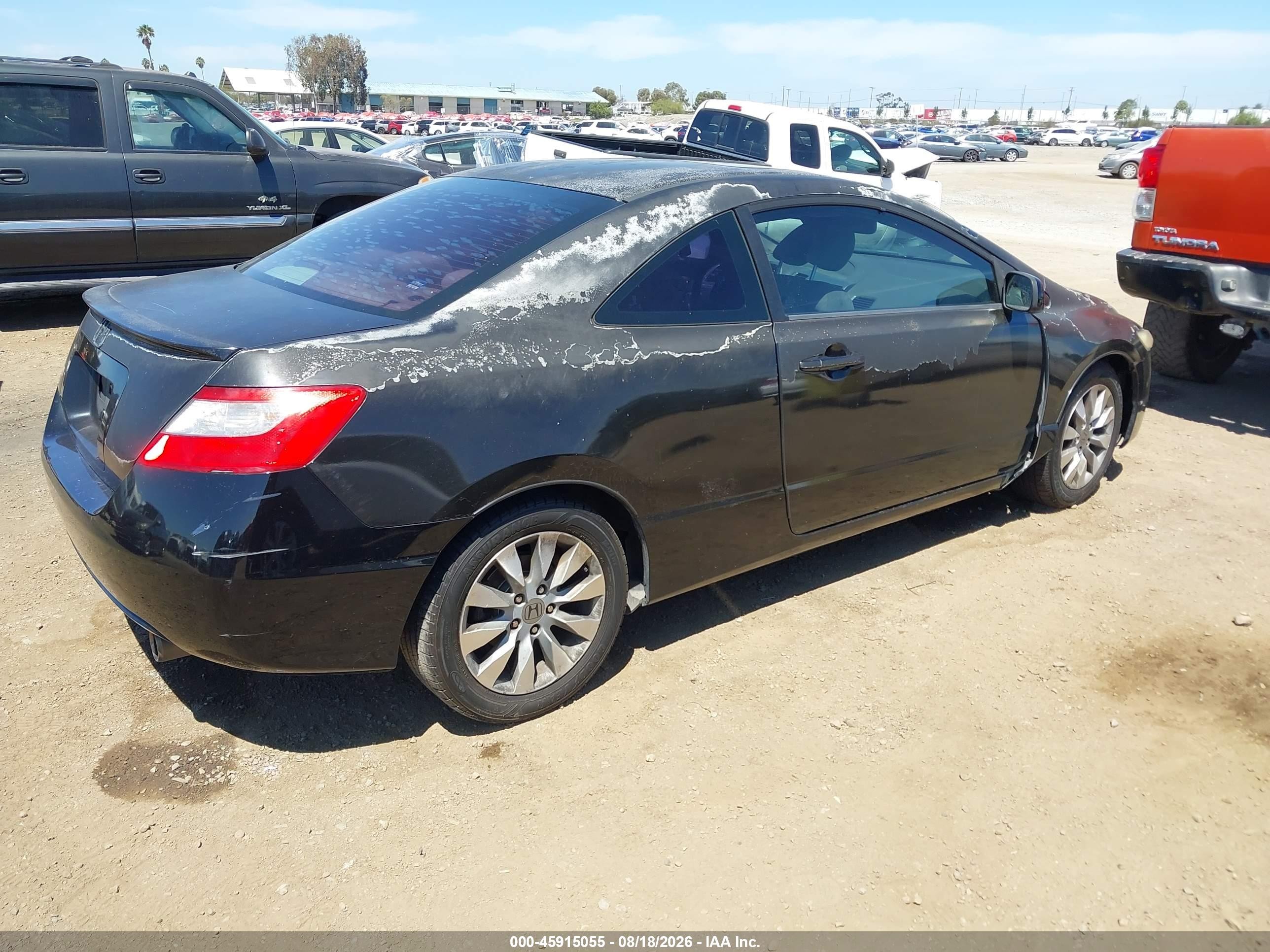 2010 Honda Civic Ex Black vin: 2HGFG1B86AH500337