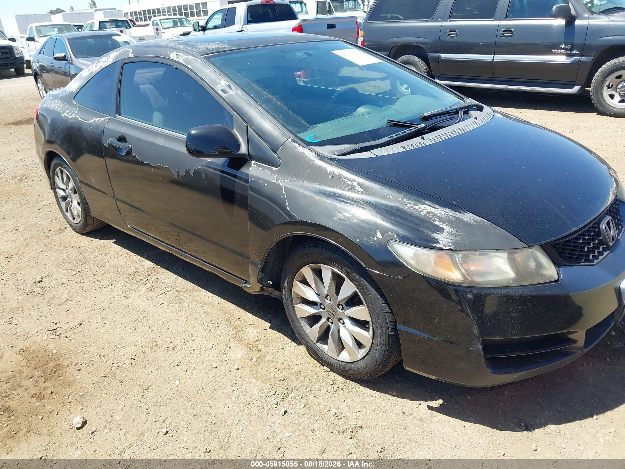 2010 Honda Civic Ex Black vin: 2HGFG1B86AH500337