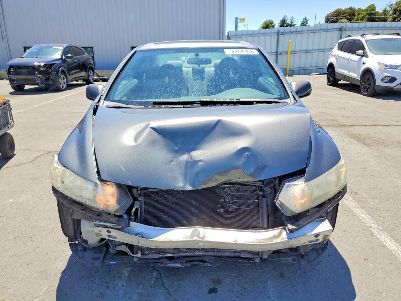 2010 Honda Civic Ex Gray vin: 2HGFG1B86AH504825