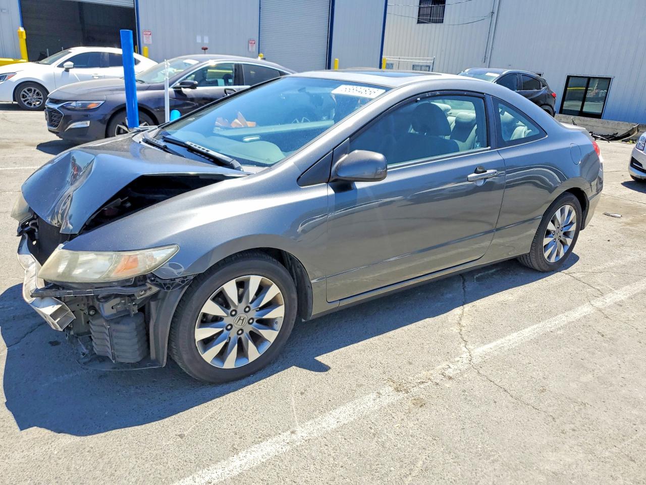 2010 Honda Civic Ex Gray vin: 2HGFG1B86AH504825