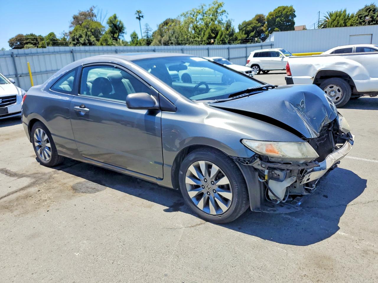 2010 Honda Civic Ex Gray vin: 2HGFG1B86AH504825