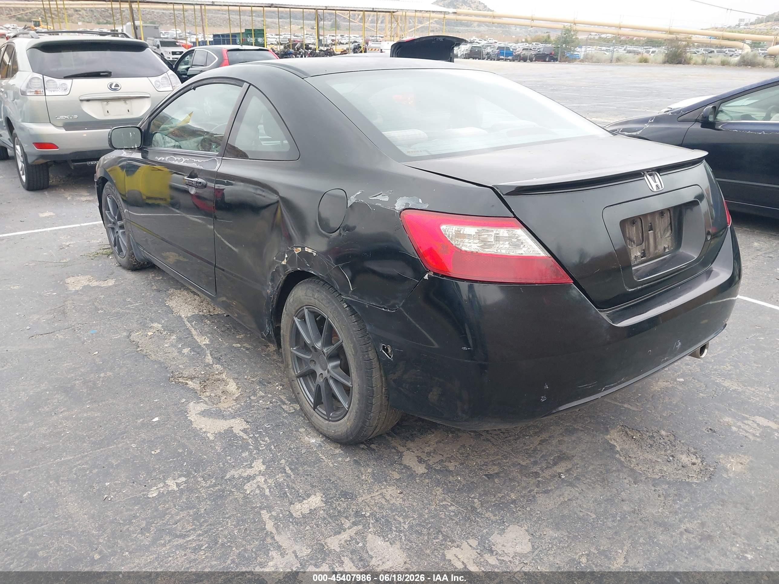 2010 Honda Civic Ex Черный vin: 2HGFG1B86AH515288