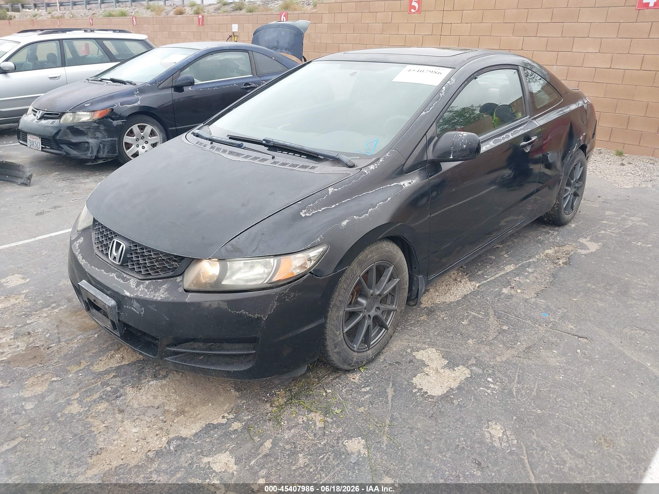 2010 Honda Civic Ex Черный vin: 2HGFG1B86AH515288