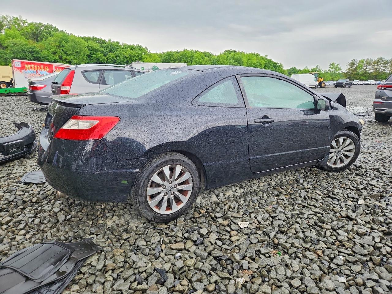 2011 Honda Civic Ex Black vin: 2HGFG1B86BH500128