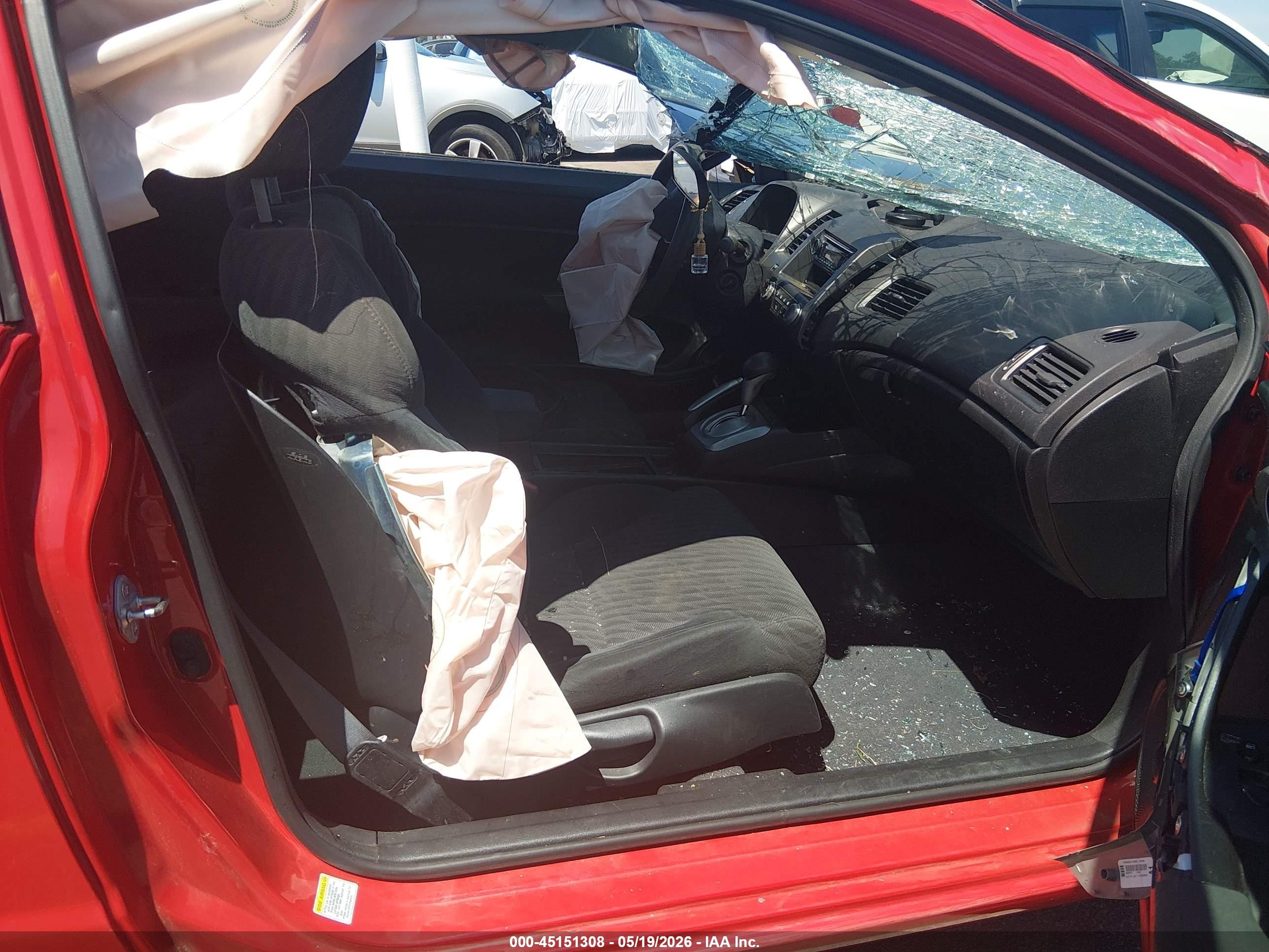 2011 Honda Civic Ex Красный vin: 2HGFG1B86BH516670
