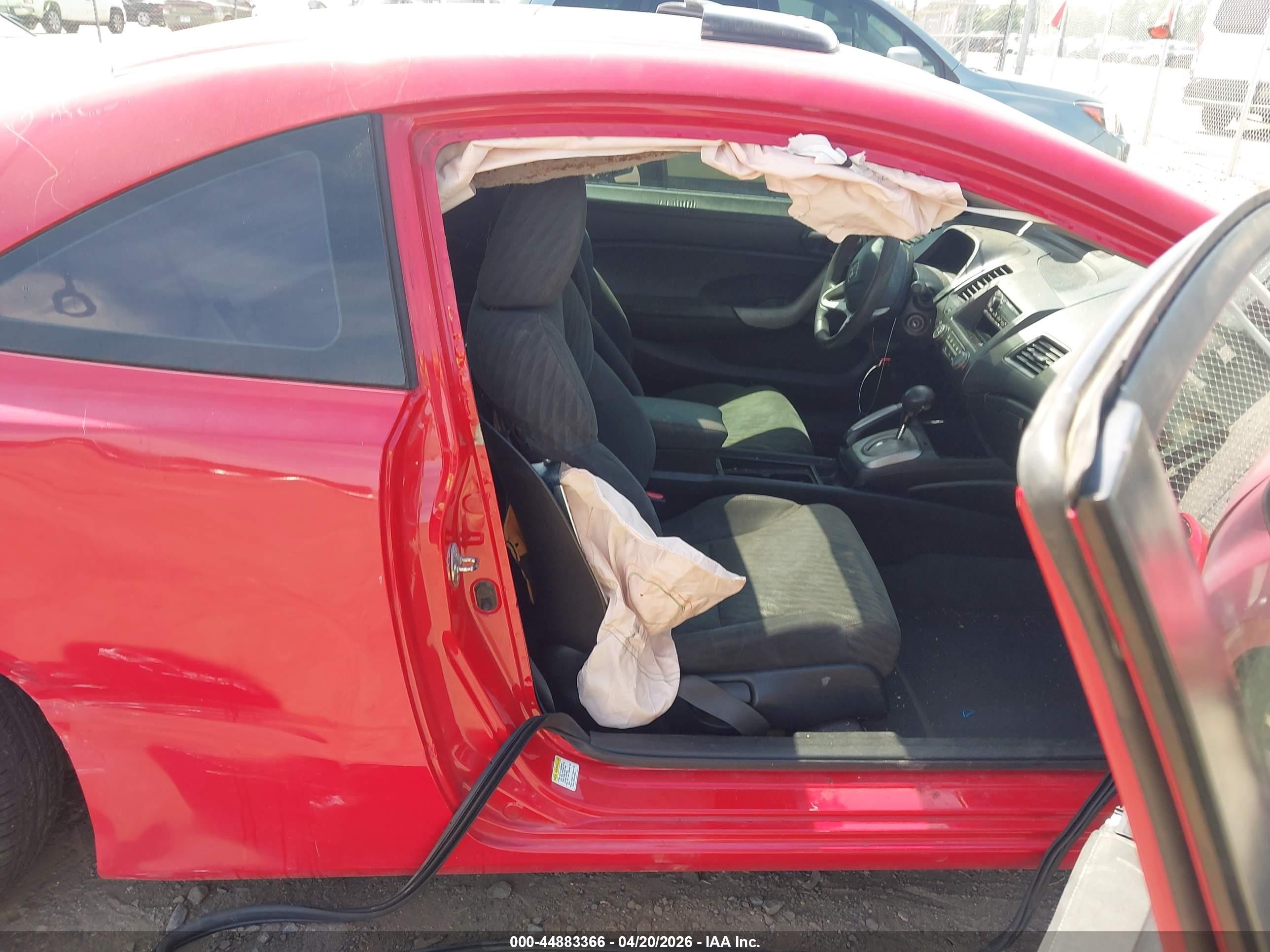 2010 Honda Civic Ex Красный vin: 2HGFG1B87AH506308