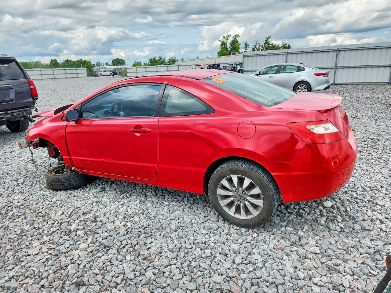 2010 Honda Civic Ex Red vin: 2HGFG1B87AH513050