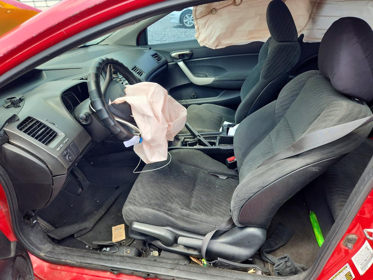 2010 Honda Civic Ex Red vin: 2HGFG1B87AH513050
