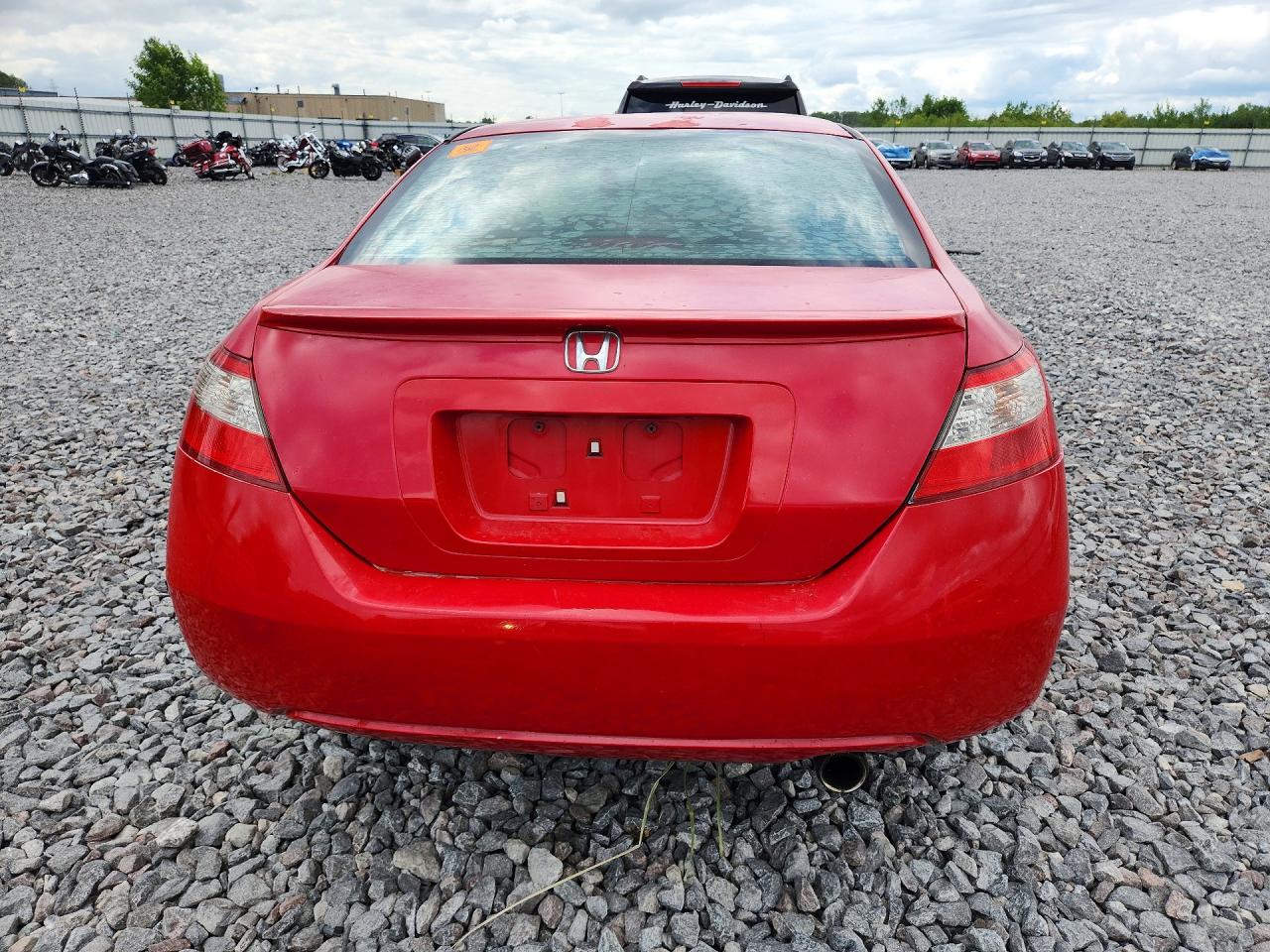 2010 Honda Civic Ex Red vin: 2HGFG1B87AH513050