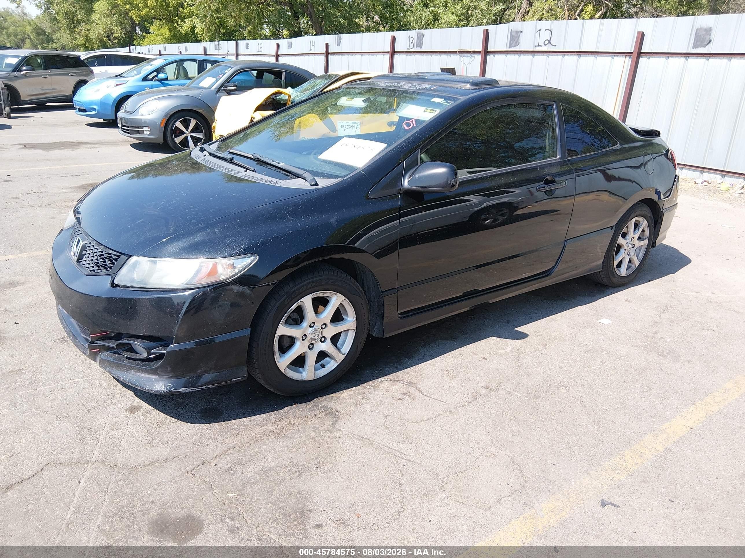2010 Honda Civic Ex Black vin: 2HGFG1B87AH530625