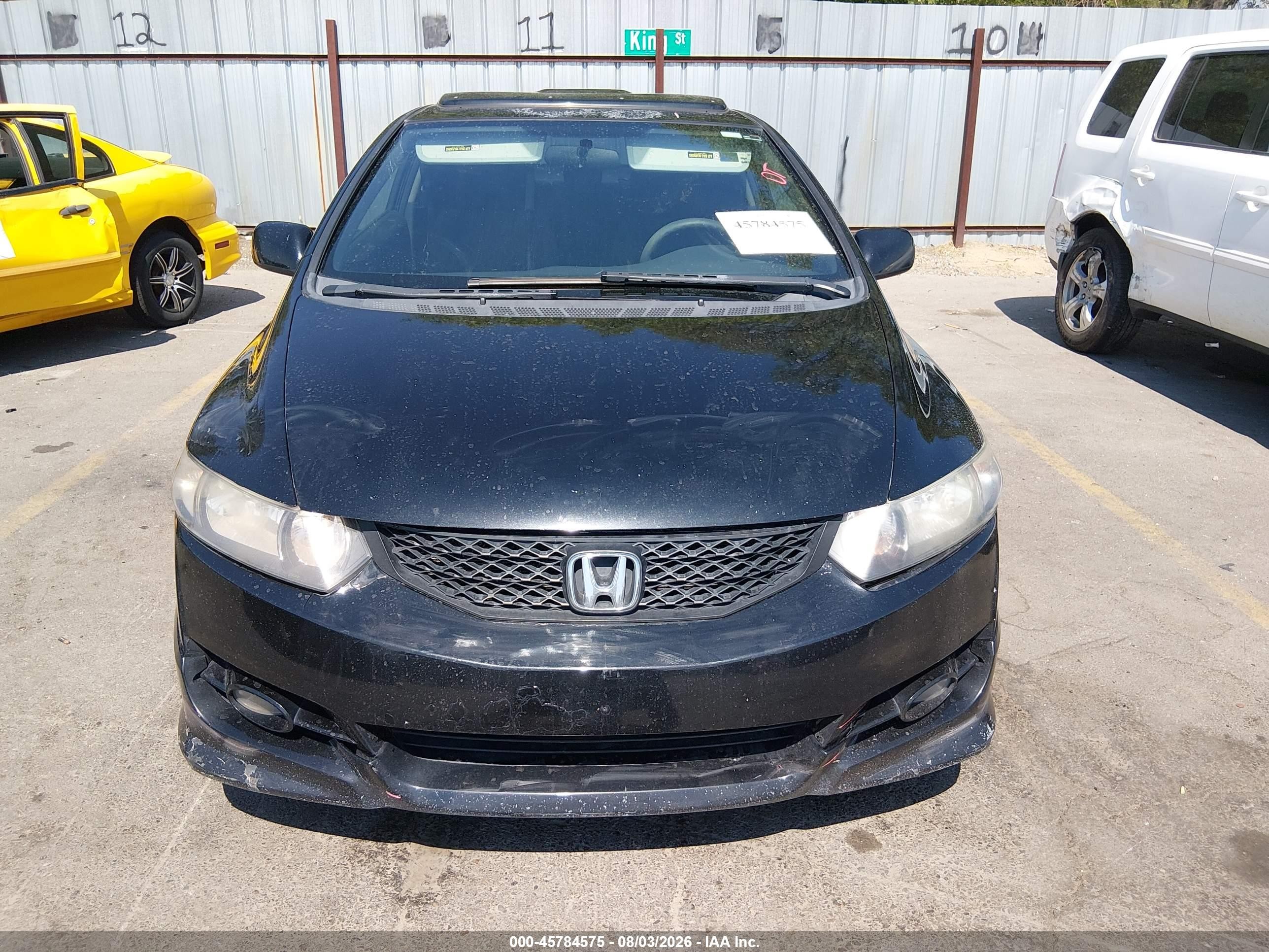 2010 Honda Civic Ex Black vin: 2HGFG1B87AH530625
