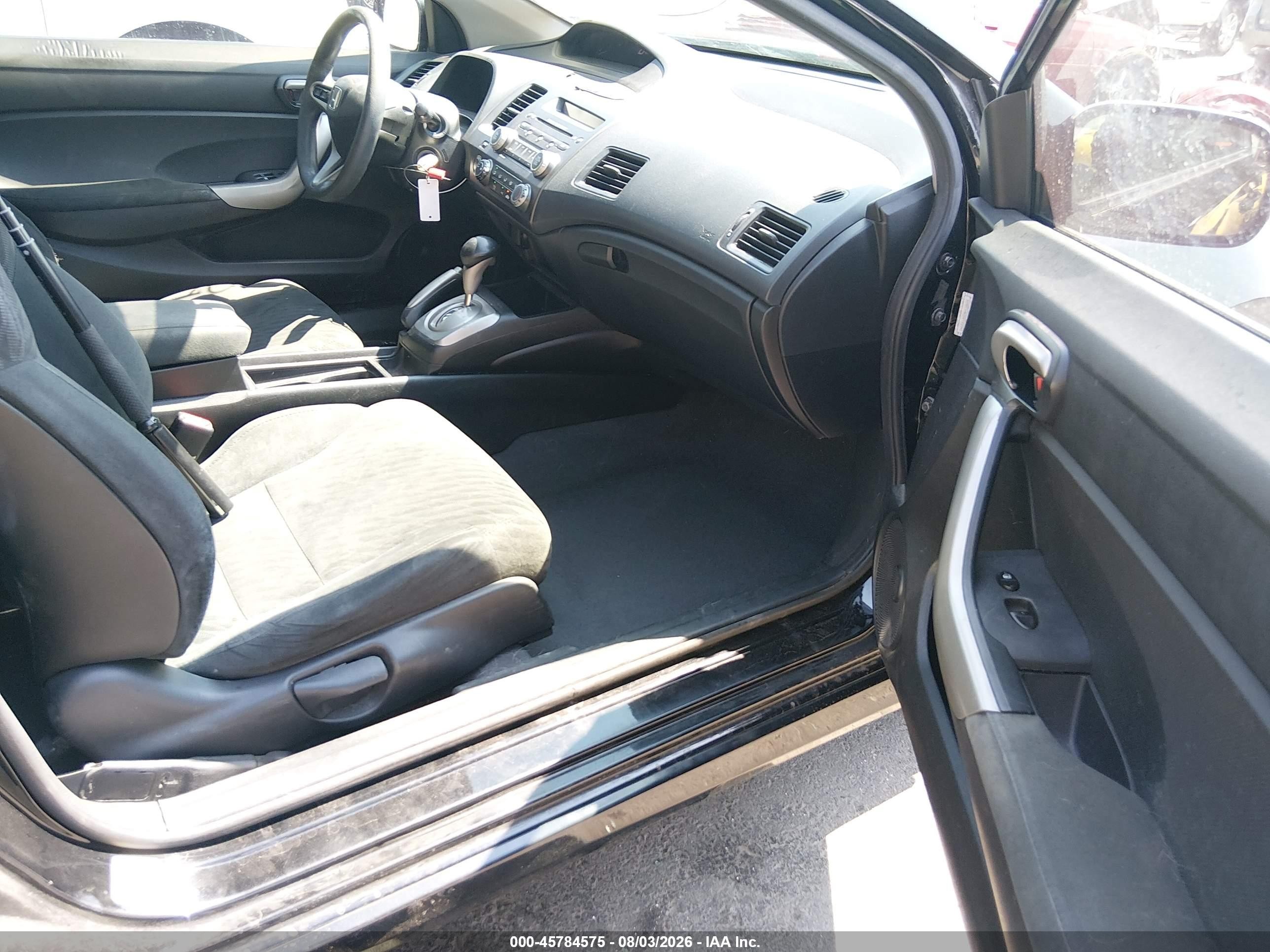2010 Honda Civic Ex Black vin: 2HGFG1B87AH530625