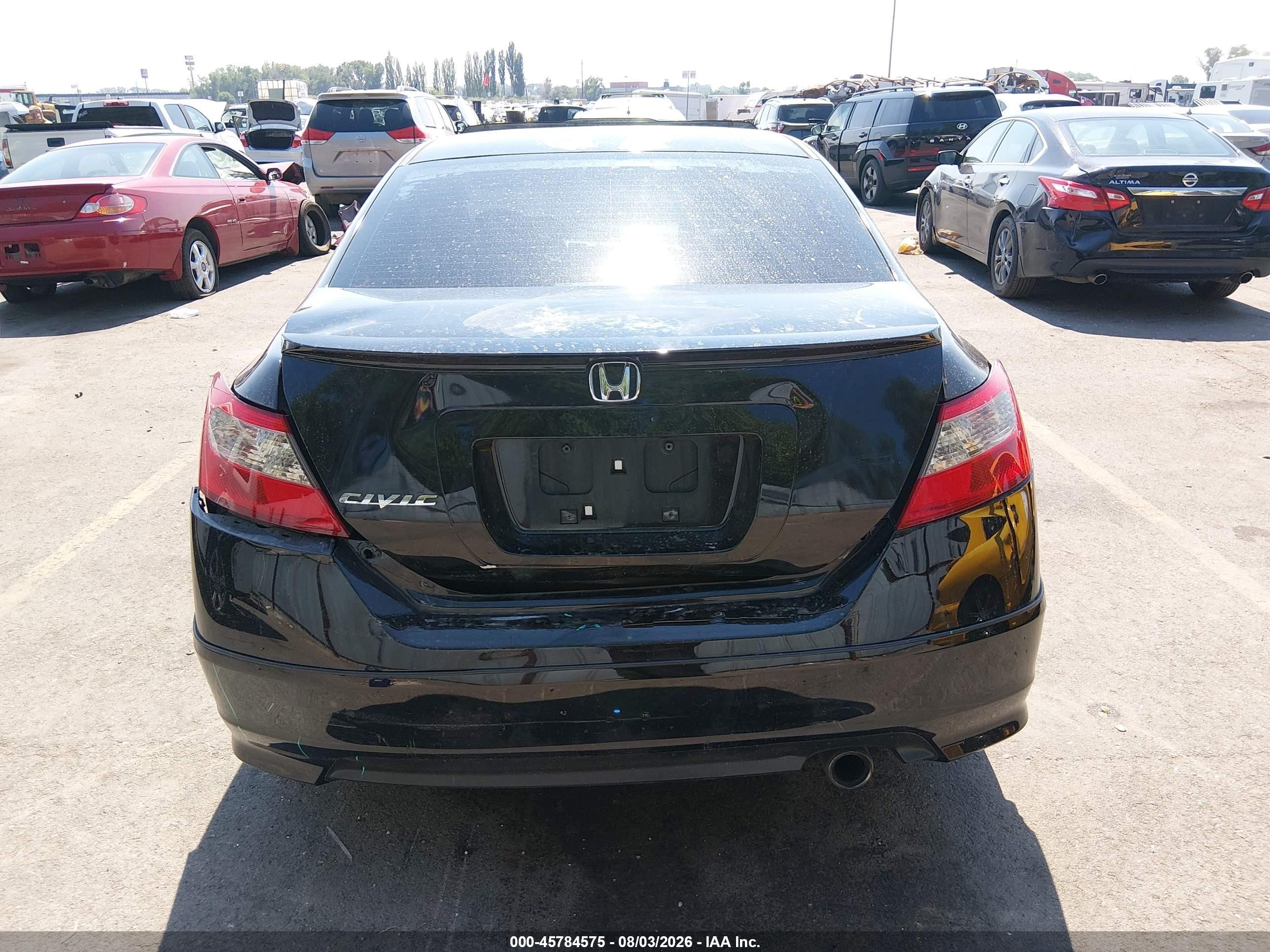 2010 Honda Civic Ex Black vin: 2HGFG1B87AH530625