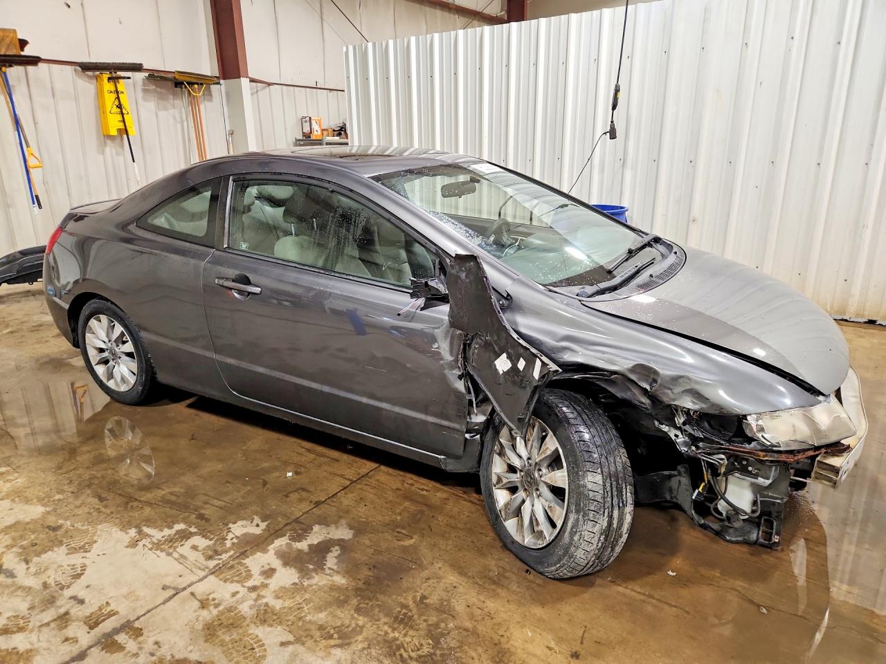 2011 Honda Civic Ex Gray vin: 2HGFG1B87BH502728