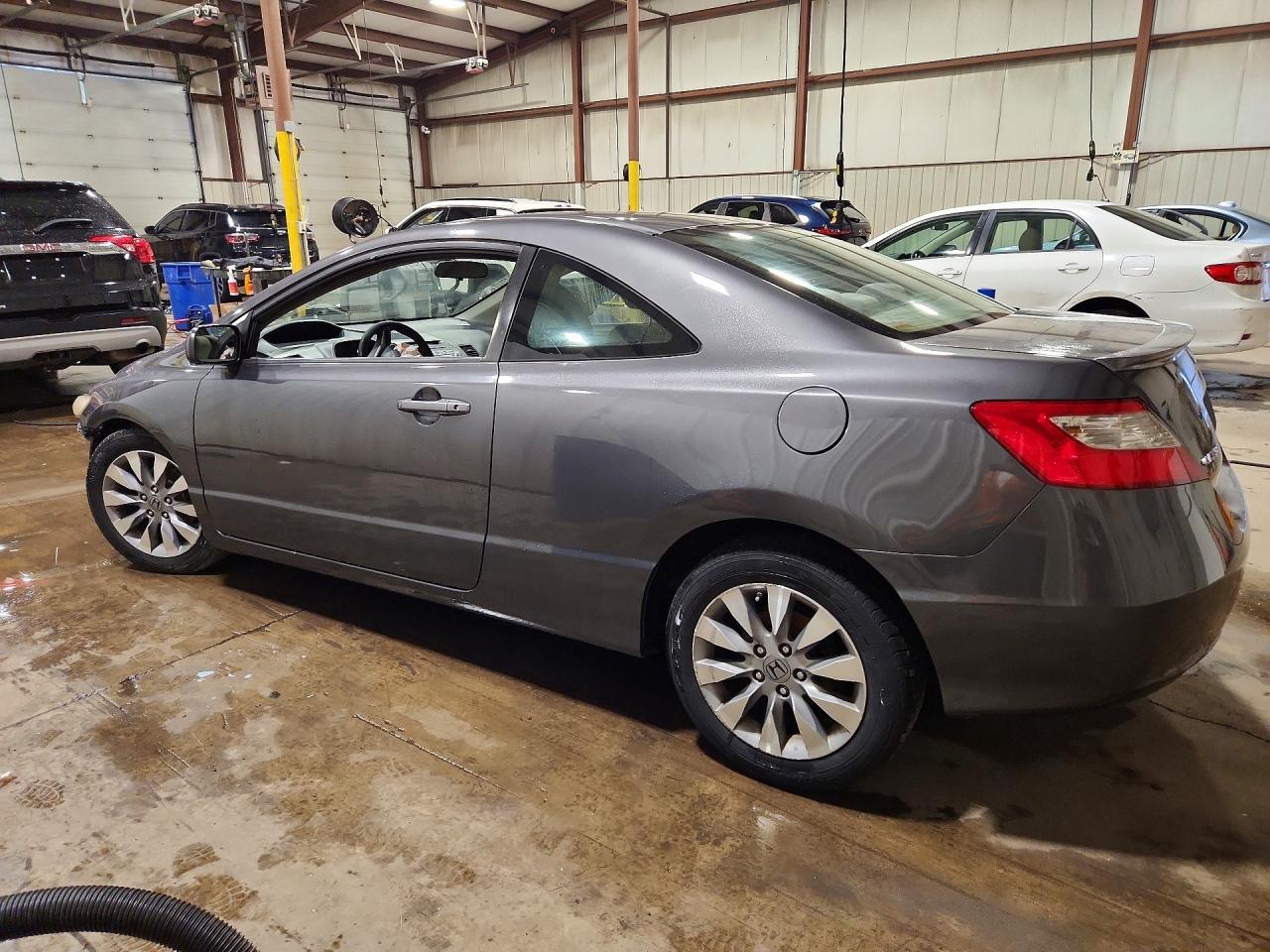 2011 Honda Civic Ex Gray vin: 2HGFG1B87BH502728