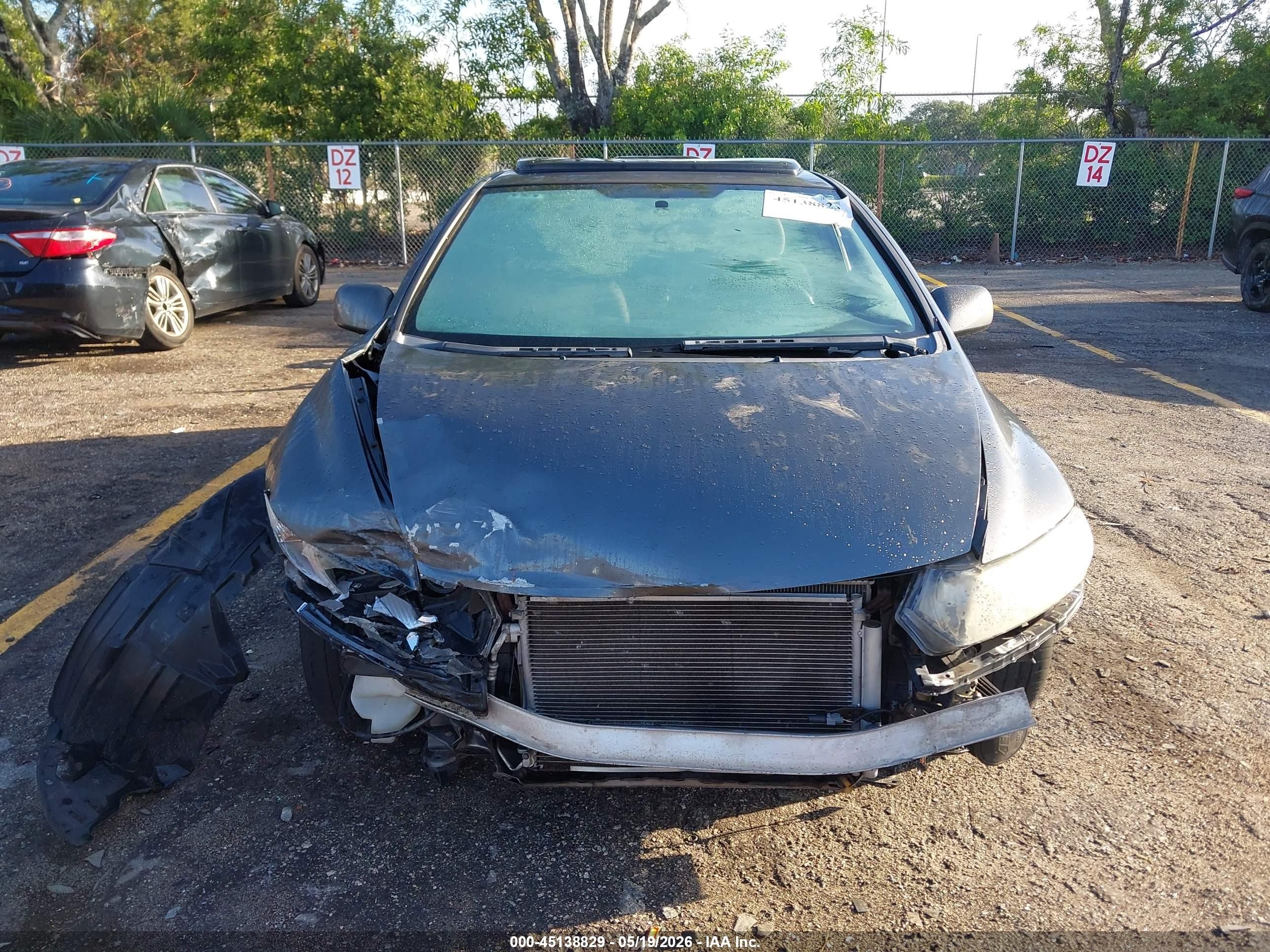 2011 Honda Civic Ex Gray vin: 2HGFG1B87BH519397