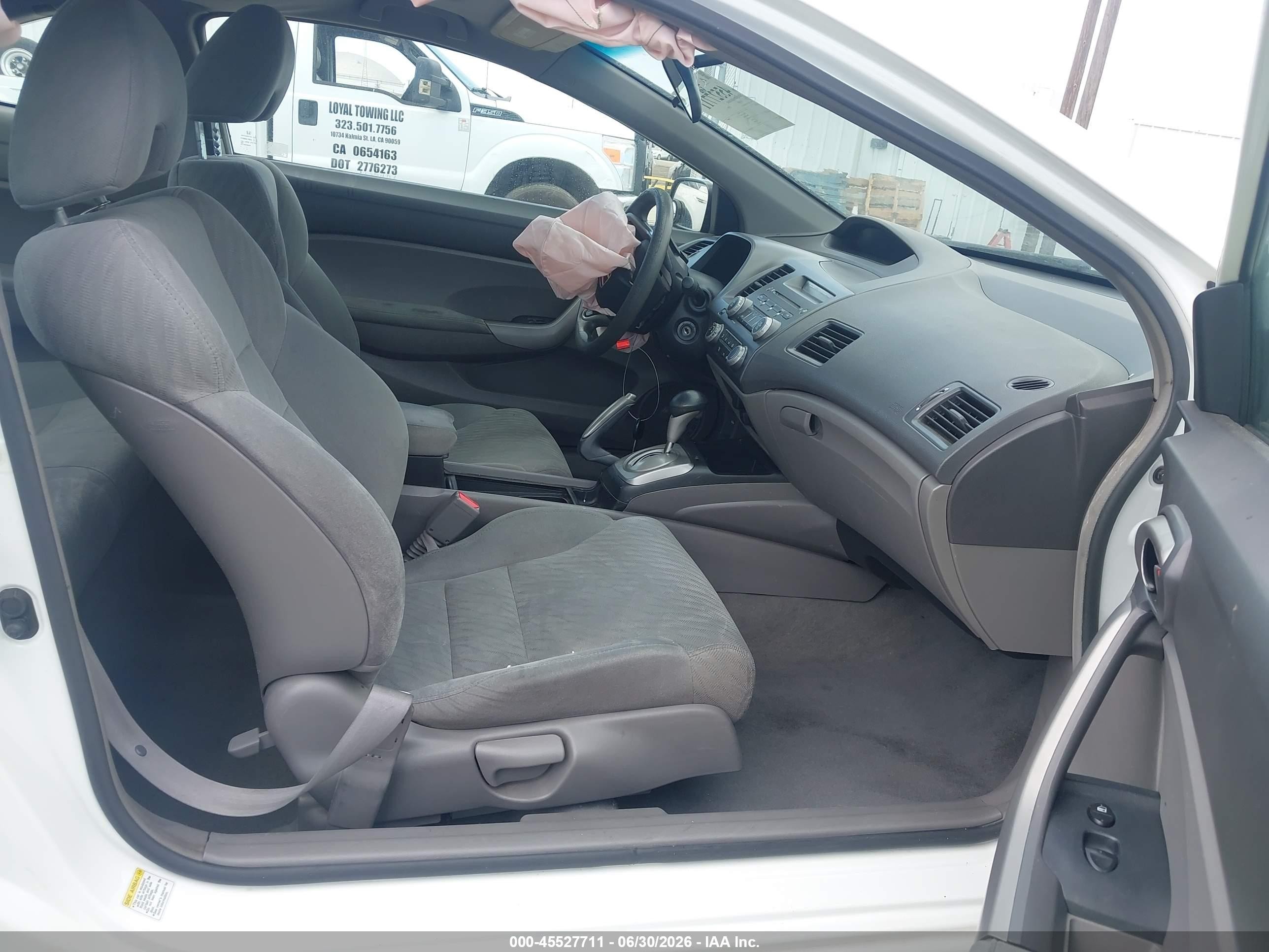 2011 Honda Civic Ex White vin: 2HGFG1B88BH500180