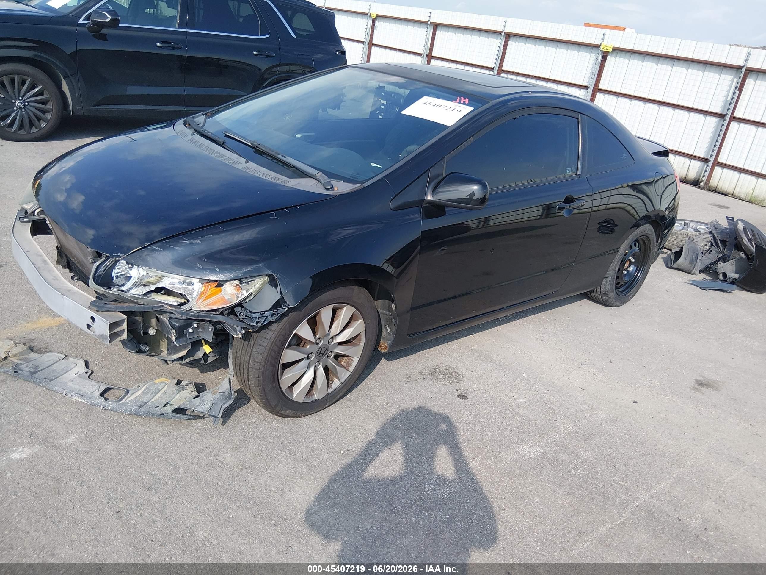 2011 Honda Civic Ex Black vin: 2HGFG1B88BH519375