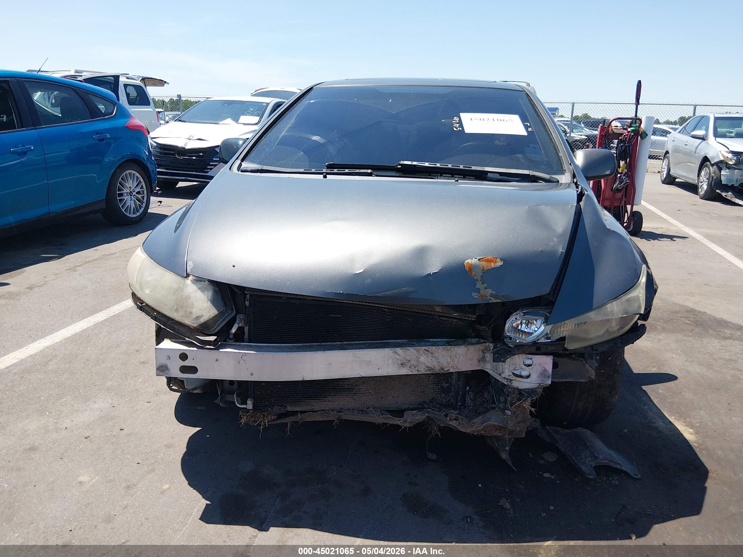 2010 Honda Civic Ex Серый vin: 2HGFG1B89AH500803