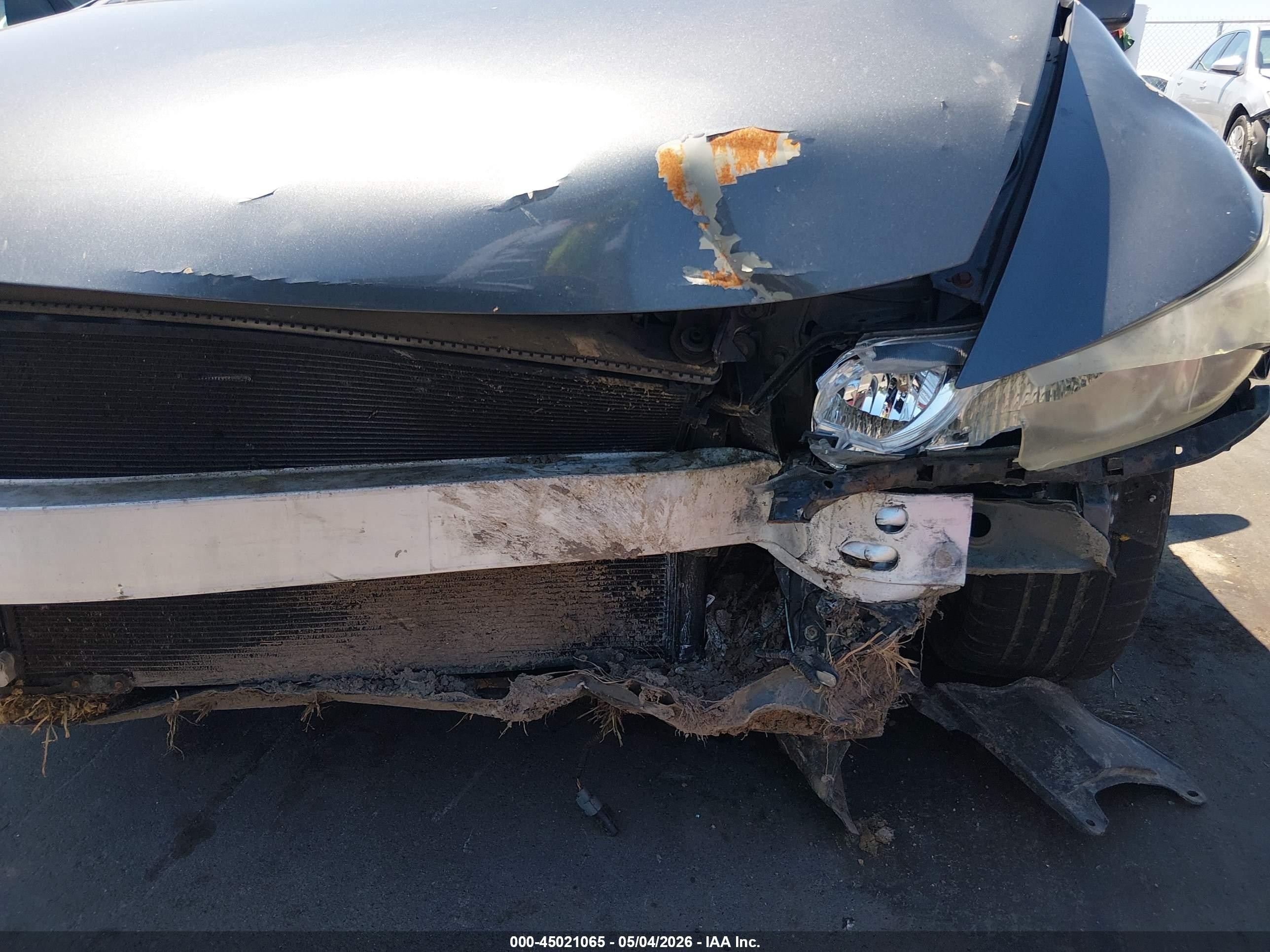 2010 Honda Civic Ex Серый vin: 2HGFG1B89AH500803