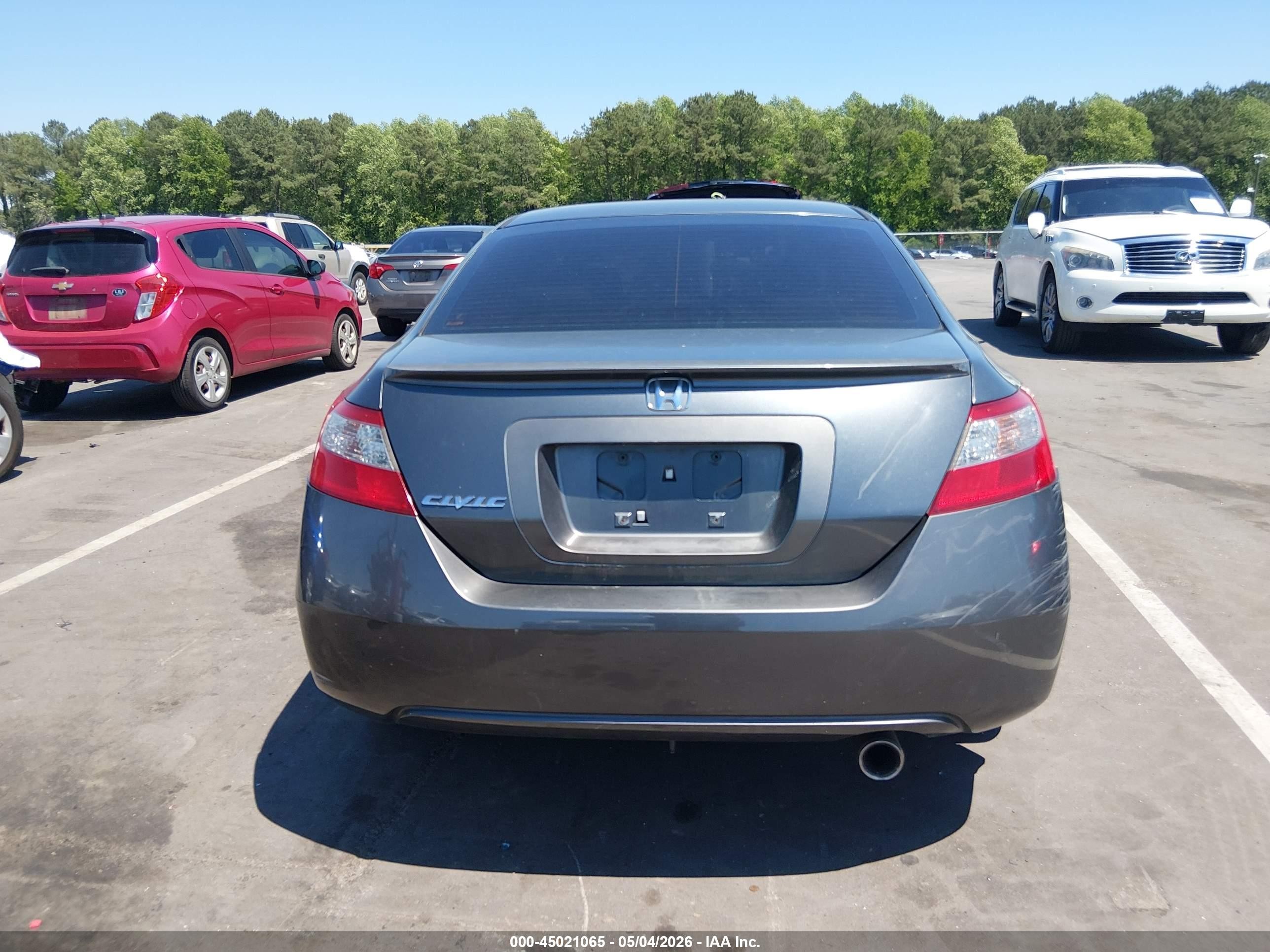 2010 Honda Civic Ex Серый vin: 2HGFG1B89AH500803