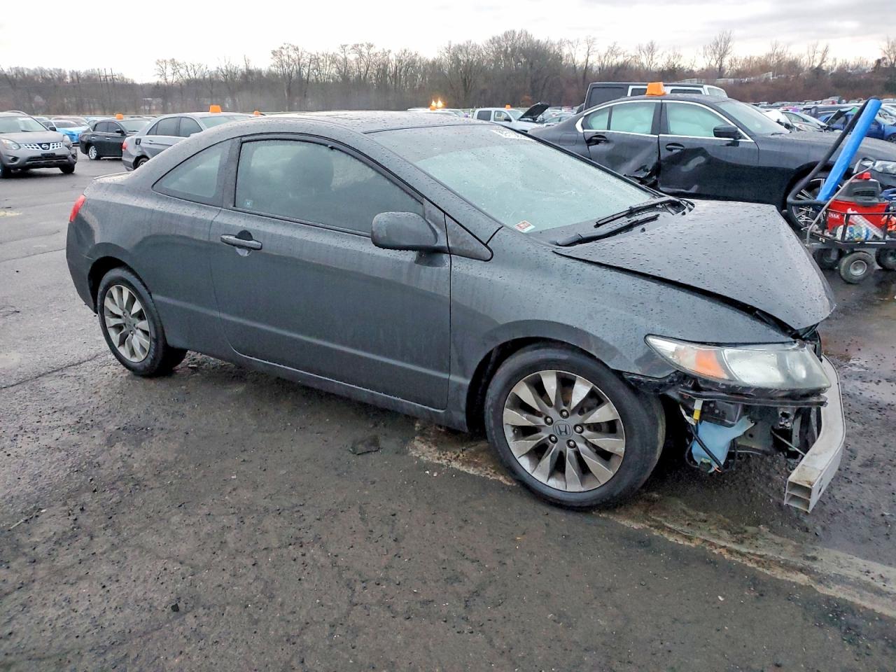 2010 Honda Civic Ex Gray vin: 2HGFG1B89AH509419