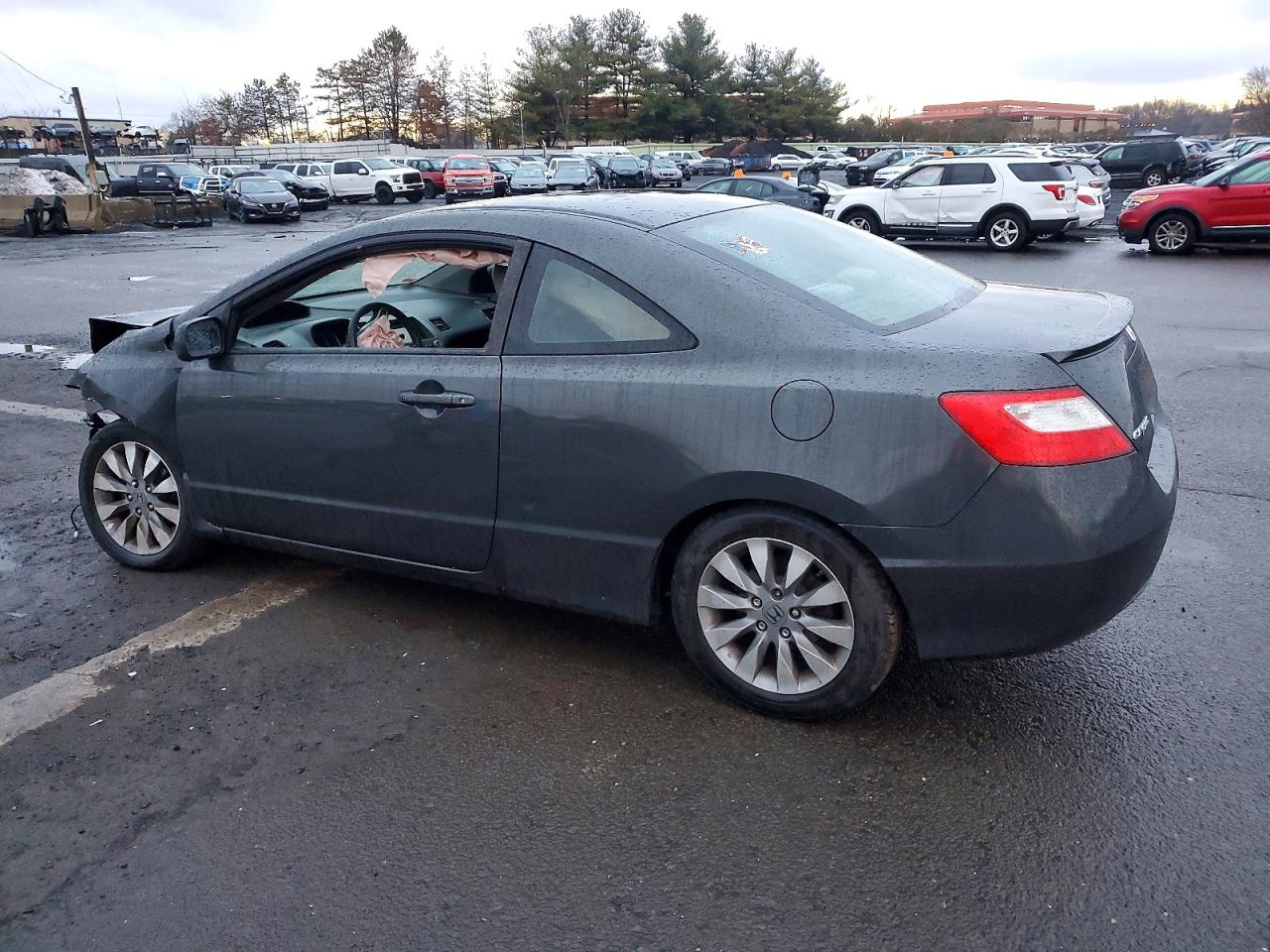 2010 Honda Civic Ex Gray vin: 2HGFG1B89AH509419