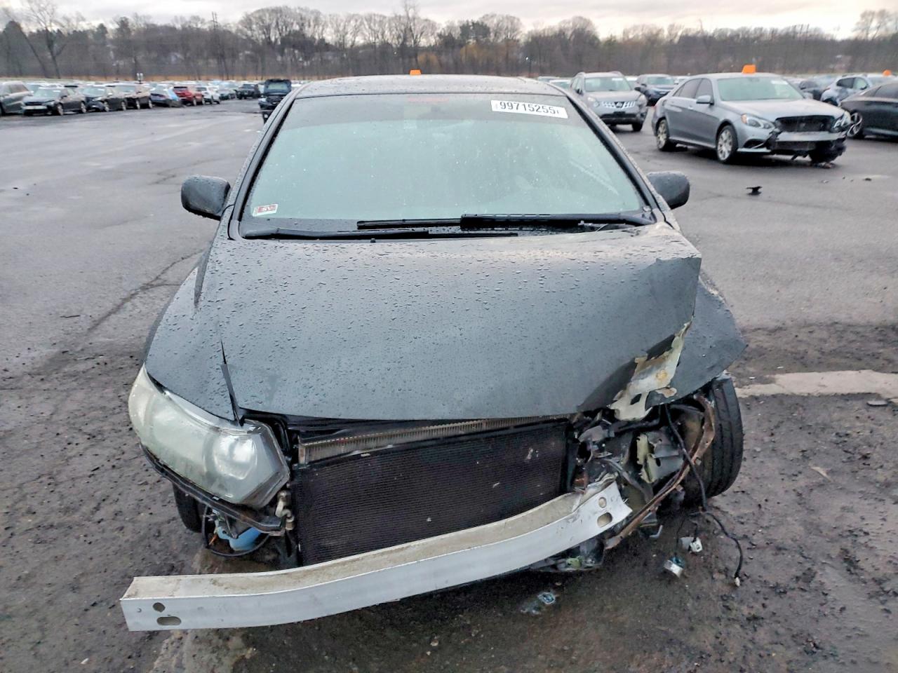 2010 Honda Civic Ex Gray vin: 2HGFG1B89AH509419