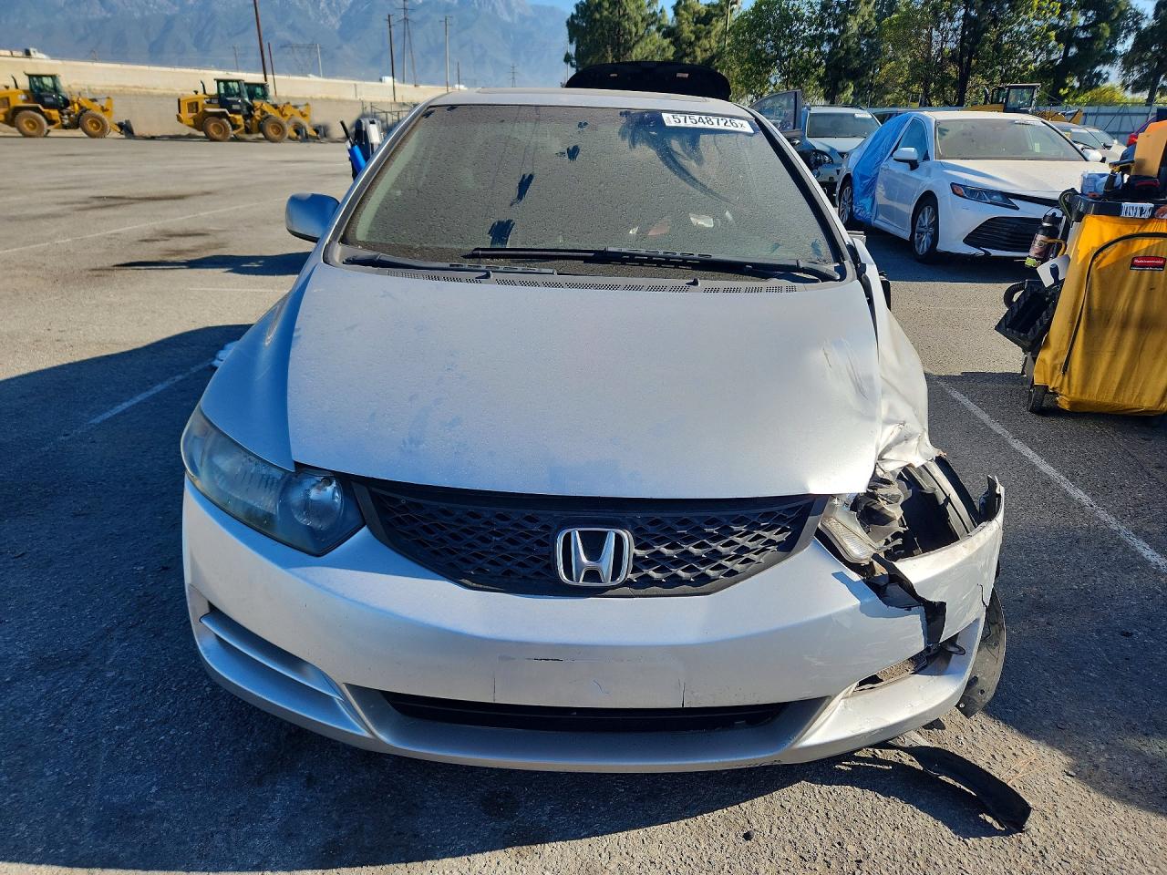 2010 Honda Civic Ex Серебряный vin: 2HGFG1B89AH510716