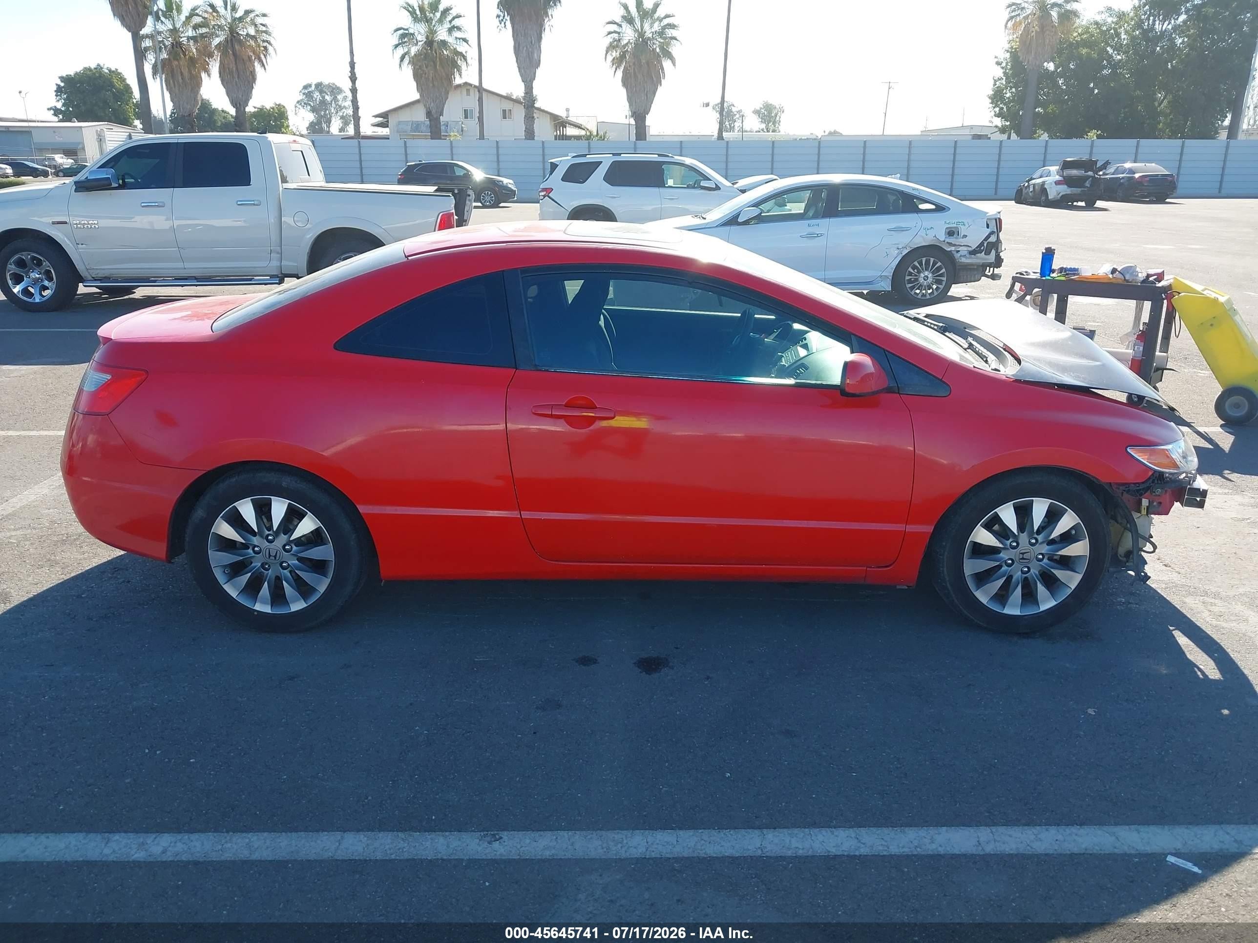 2011 Honda Civic Ex Red vin: 2HGFG1B89BH513990