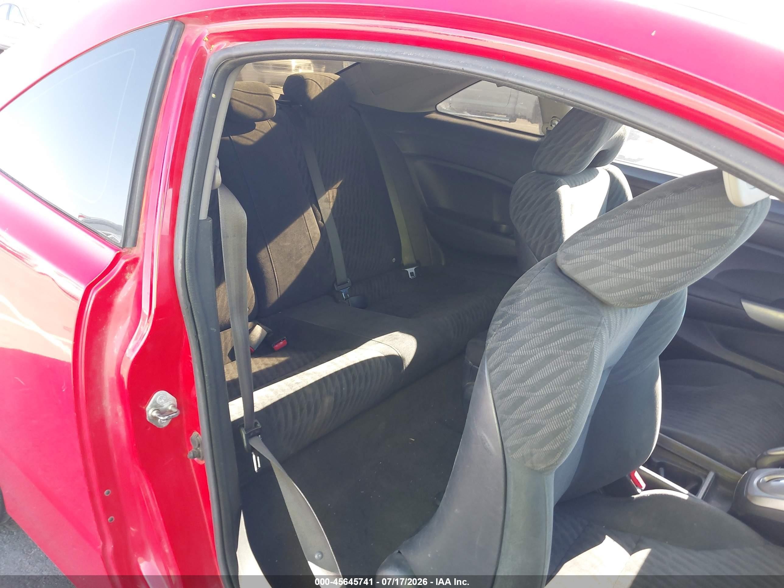 2011 Honda Civic Ex Red vin: 2HGFG1B89BH513990