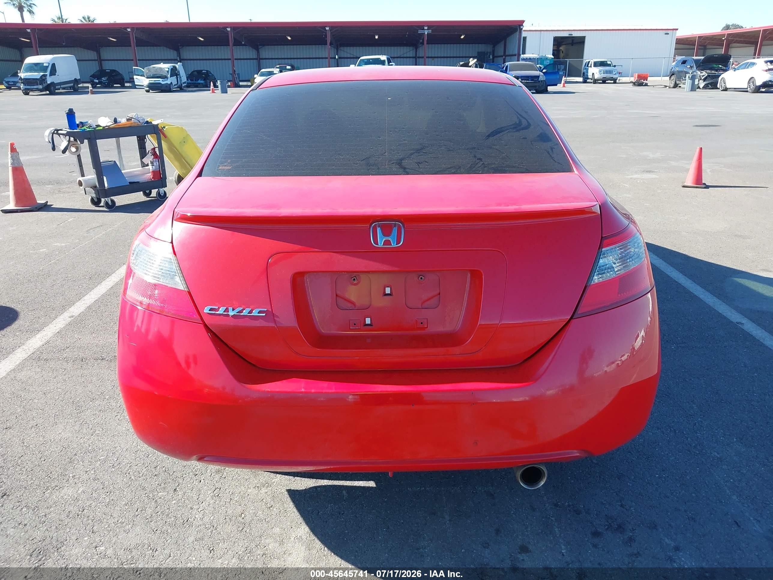 2011 Honda Civic Ex Red vin: 2HGFG1B89BH513990