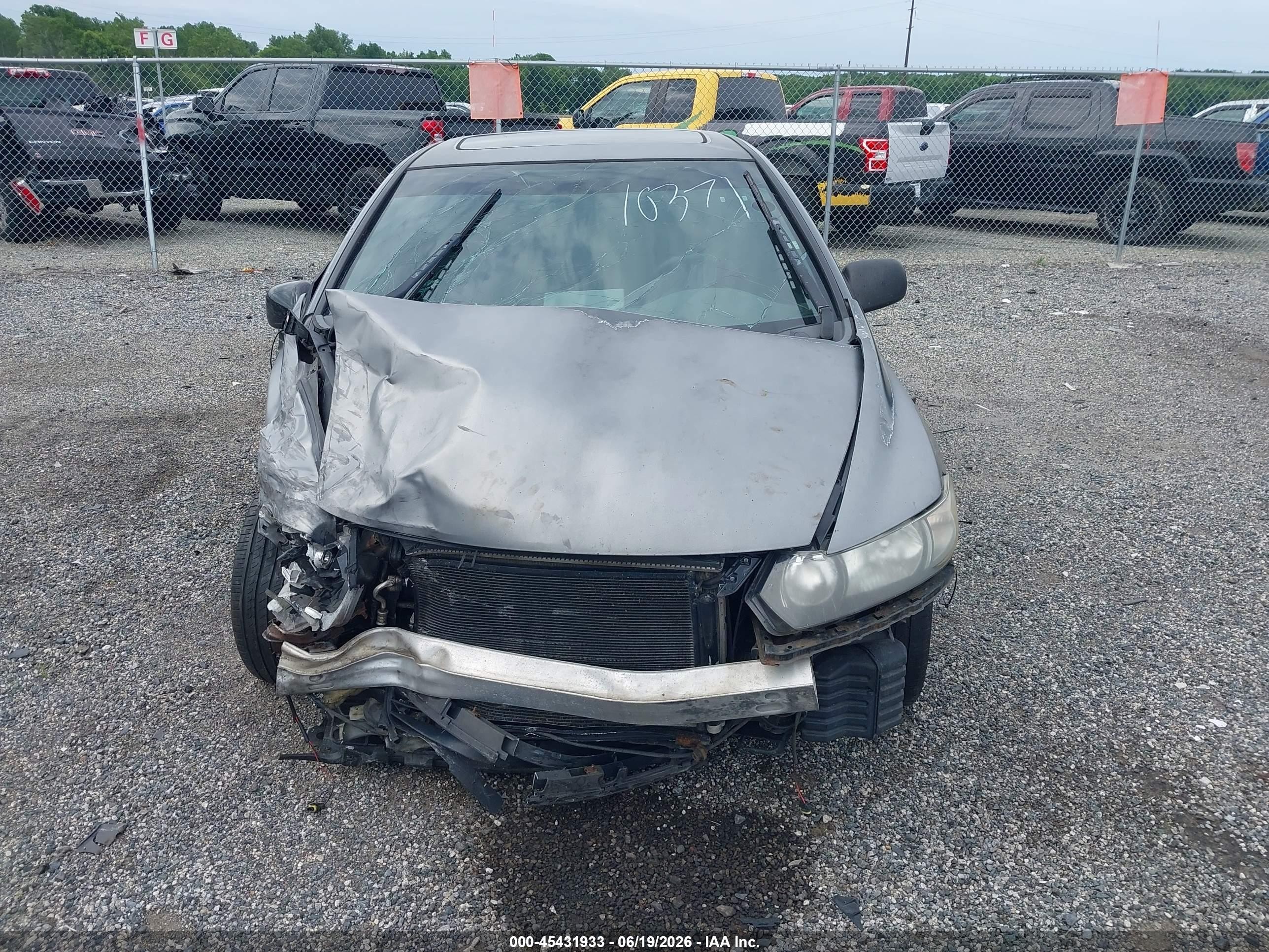 2010 Honda Civic Ex Gray vin: 2HGFG1B8XAH506027