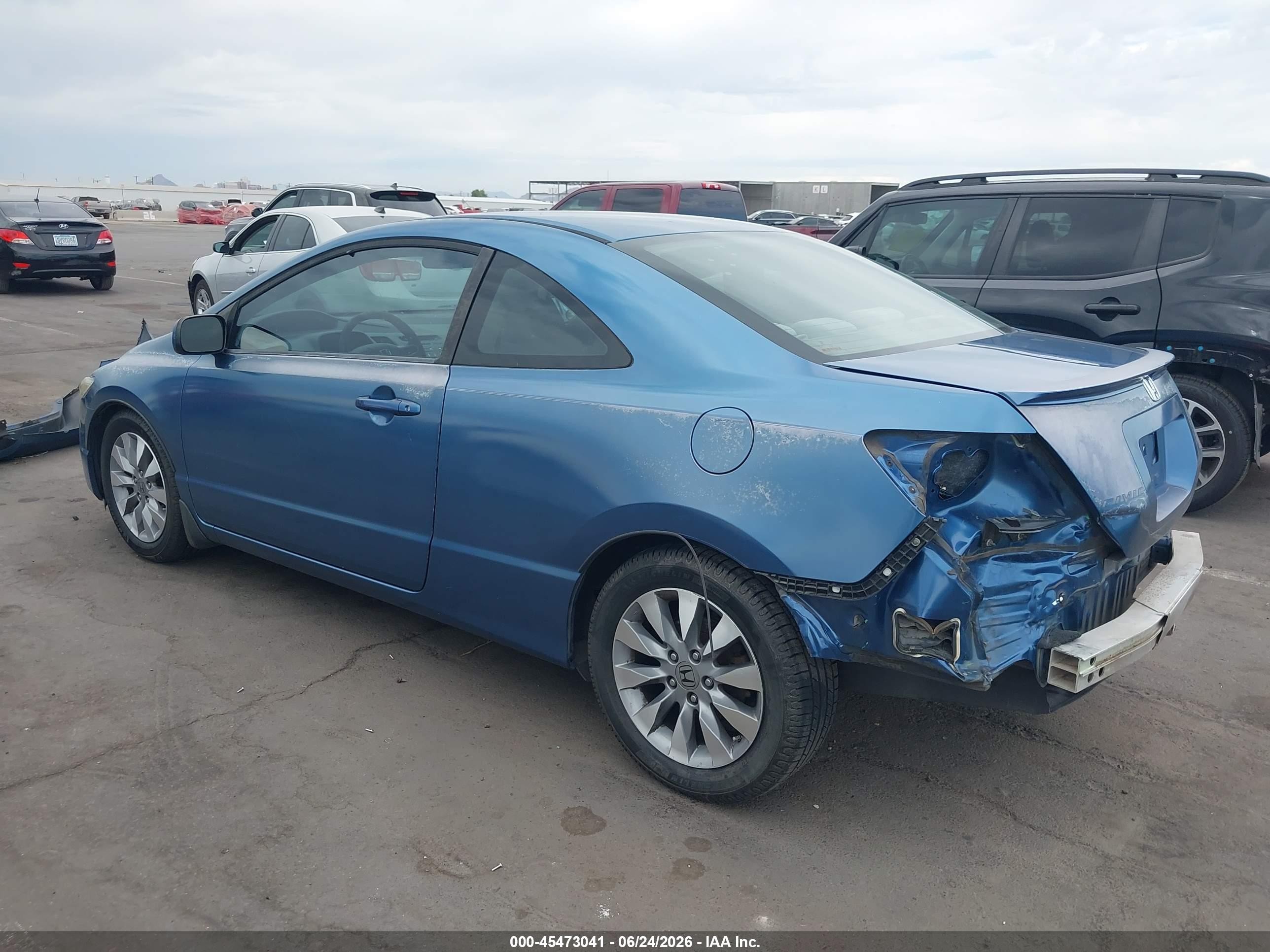 2010 Honda Civic Ex Blue vin: 2HGFG1B8XAH514807