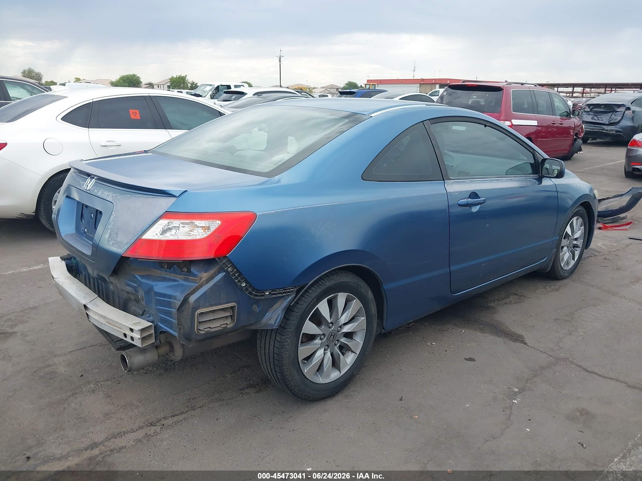 2010 Honda Civic Ex Blue vin: 2HGFG1B8XAH514807