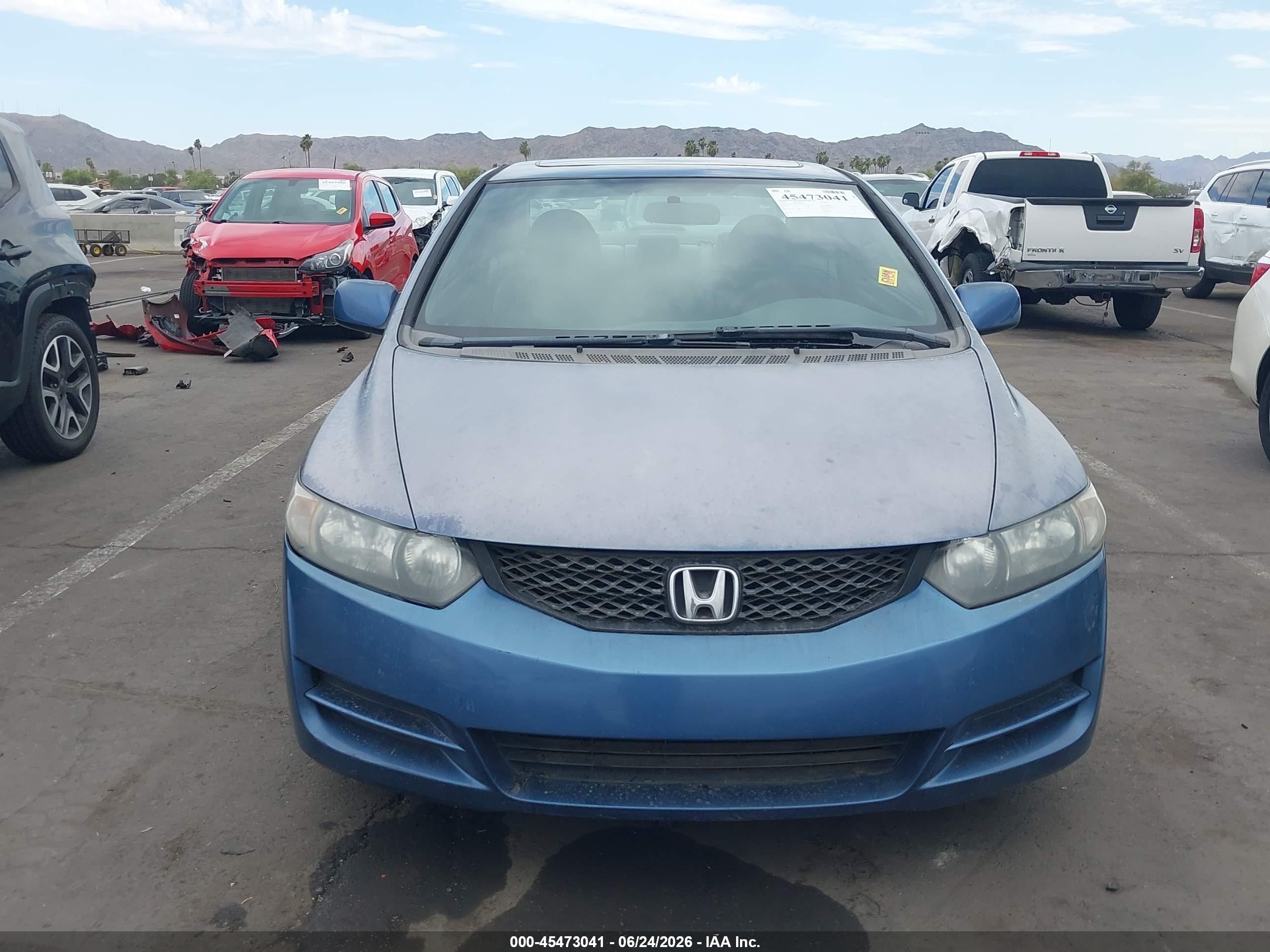 2010 Honda Civic Ex Blue vin: 2HGFG1B8XAH514807