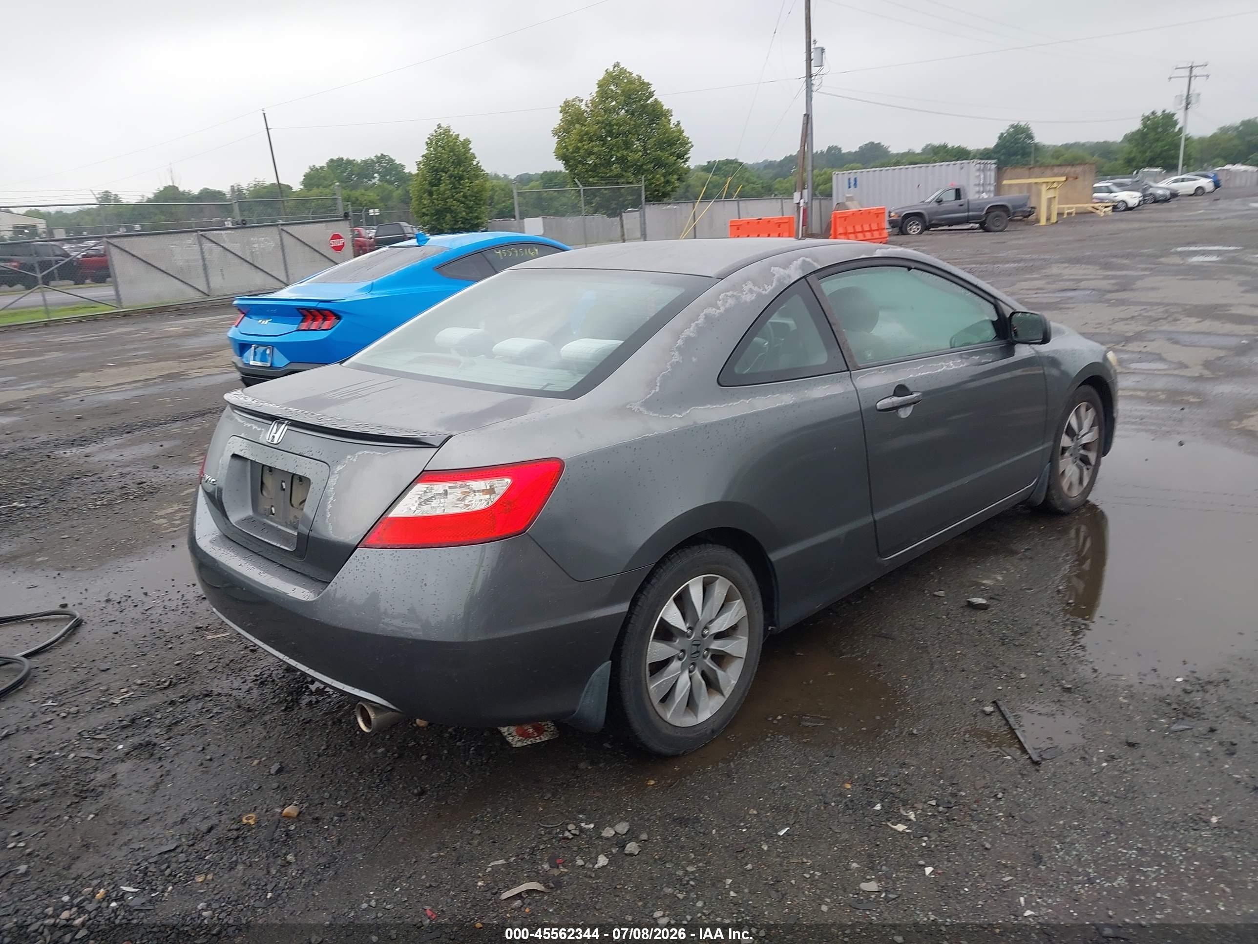 2010 Honda Civic Ex Gray vin: 2HGFG1B8XAH521532