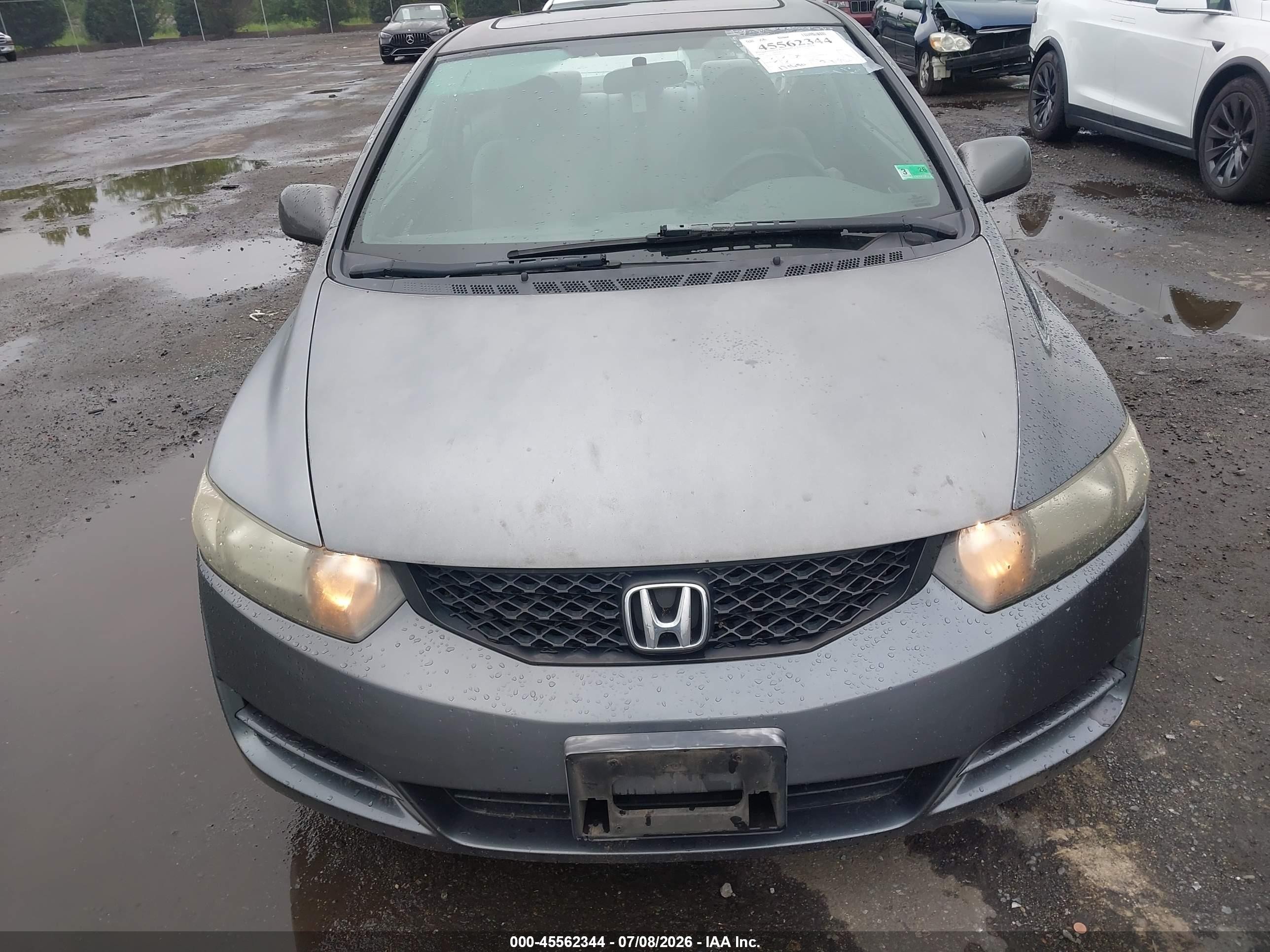 2010 Honda Civic Ex Gray vin: 2HGFG1B8XAH521532