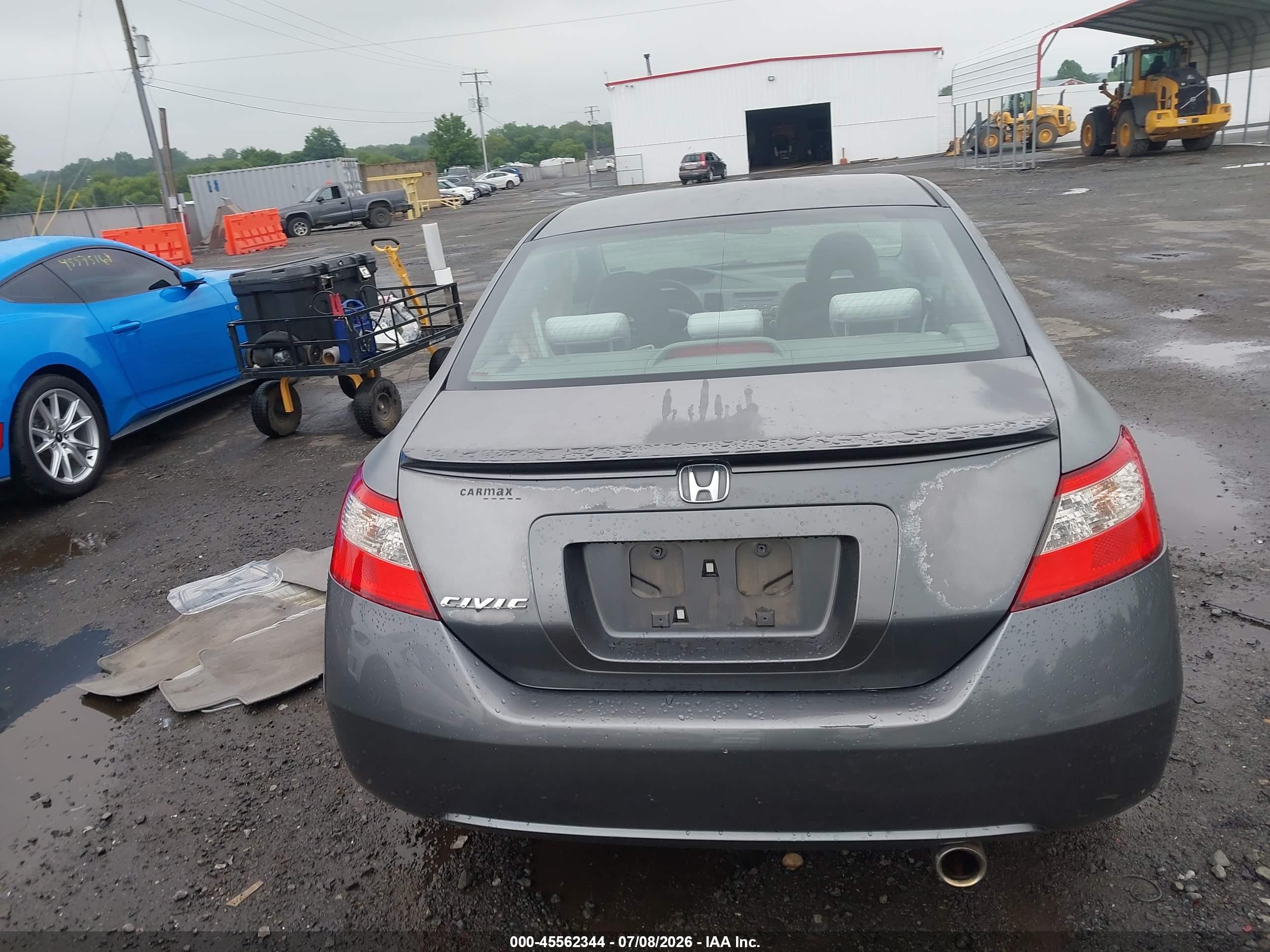2010 Honda Civic Ex Gray vin: 2HGFG1B8XAH521532