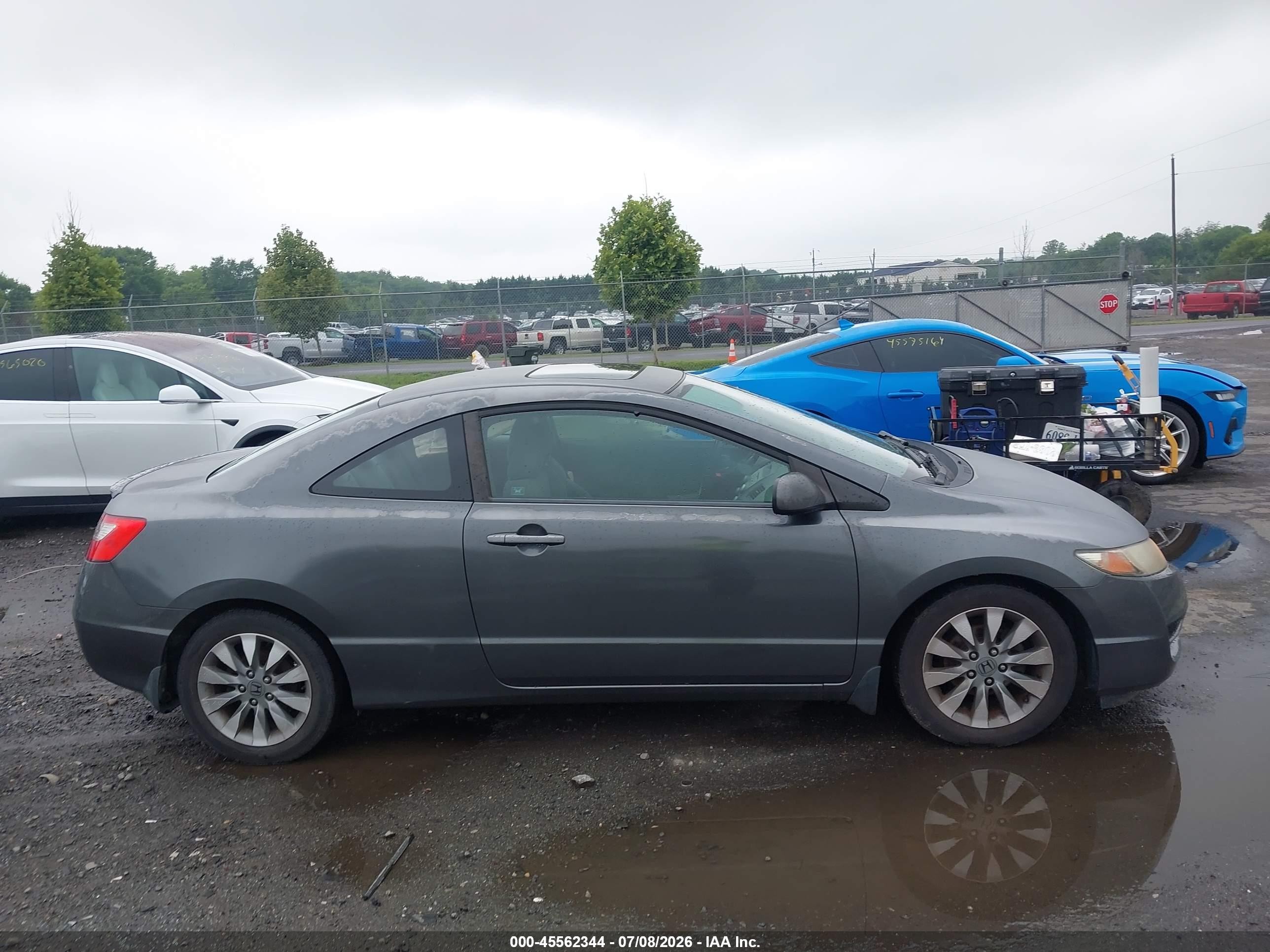 2010 Honda Civic Ex Gray vin: 2HGFG1B8XAH521532