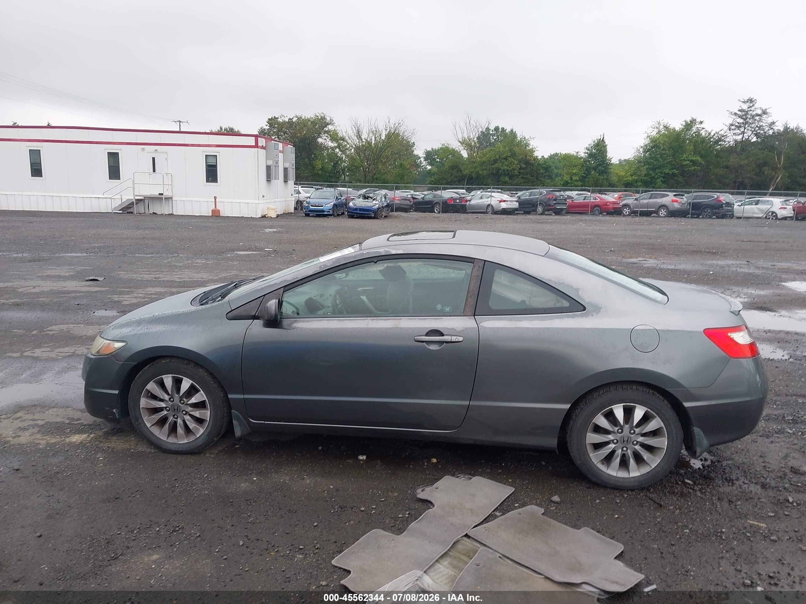2010 Honda Civic Ex Gray vin: 2HGFG1B8XAH521532